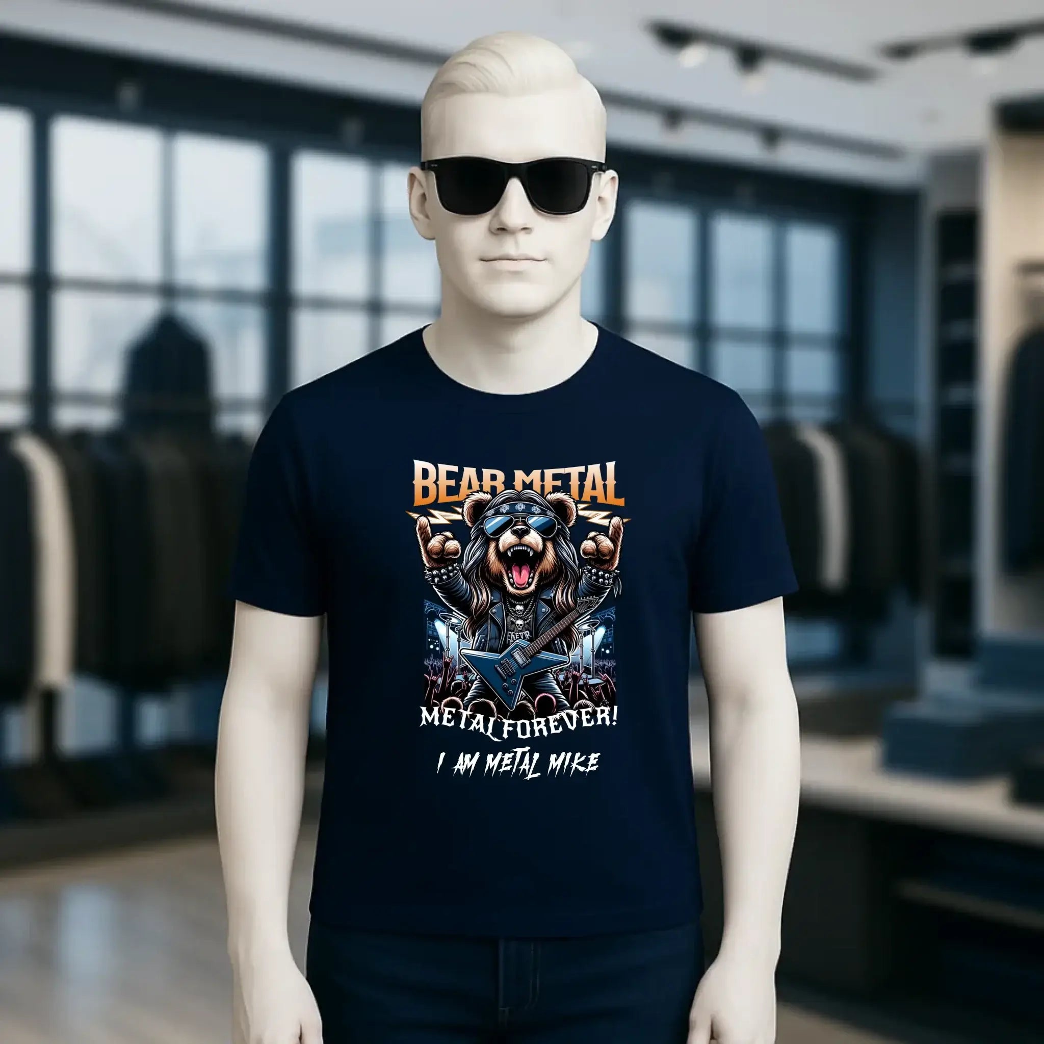 METAL FOREVER! • Musik • Music • Heavy Metal • Rock • Unisex Premium T-Shirt XS-5XL aus Bio-Baumwolle für Herren & Damen • personalisiert • Motivprodukt
