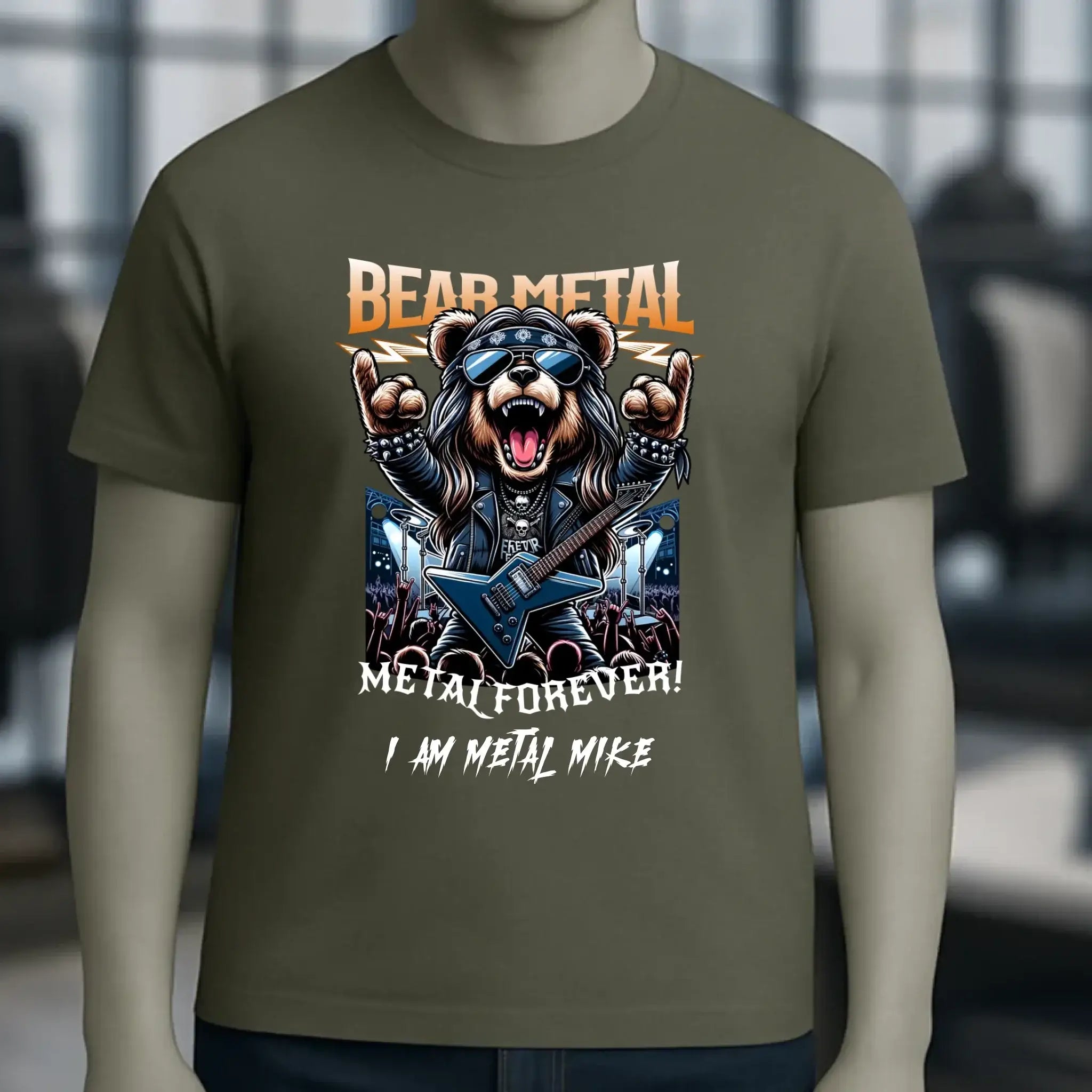 METAL FOREVER! • Musik • Music • Heavy Metal • Rock • Unisex Premium T-Shirt XS-5XL aus Bio-Baumwolle für Herren & Damen • personalisiert • Motivprodukt
