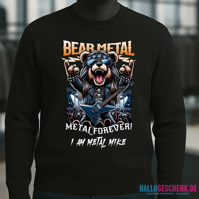 METAL FOREVER! • Musik • Music • Heavy Metal • Rock • Unisex Sweatshirt Bio-Baumwolle in 4 Farben XS-3XL • personalisiert