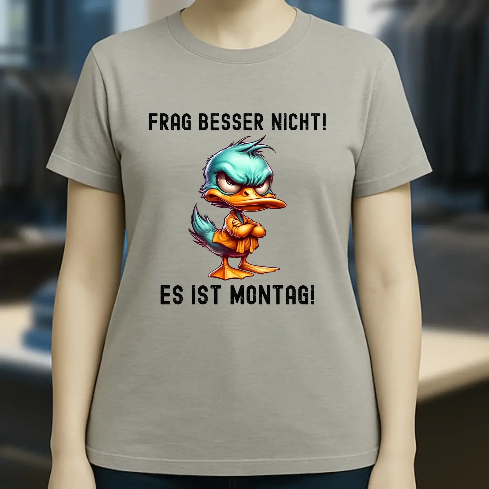 Miese Ente • Passe den Text an • Ladies Premium T-Shirt XS-2XL aus Bio-Baumwolle für Damen • Exklusivdesign • personalisiert