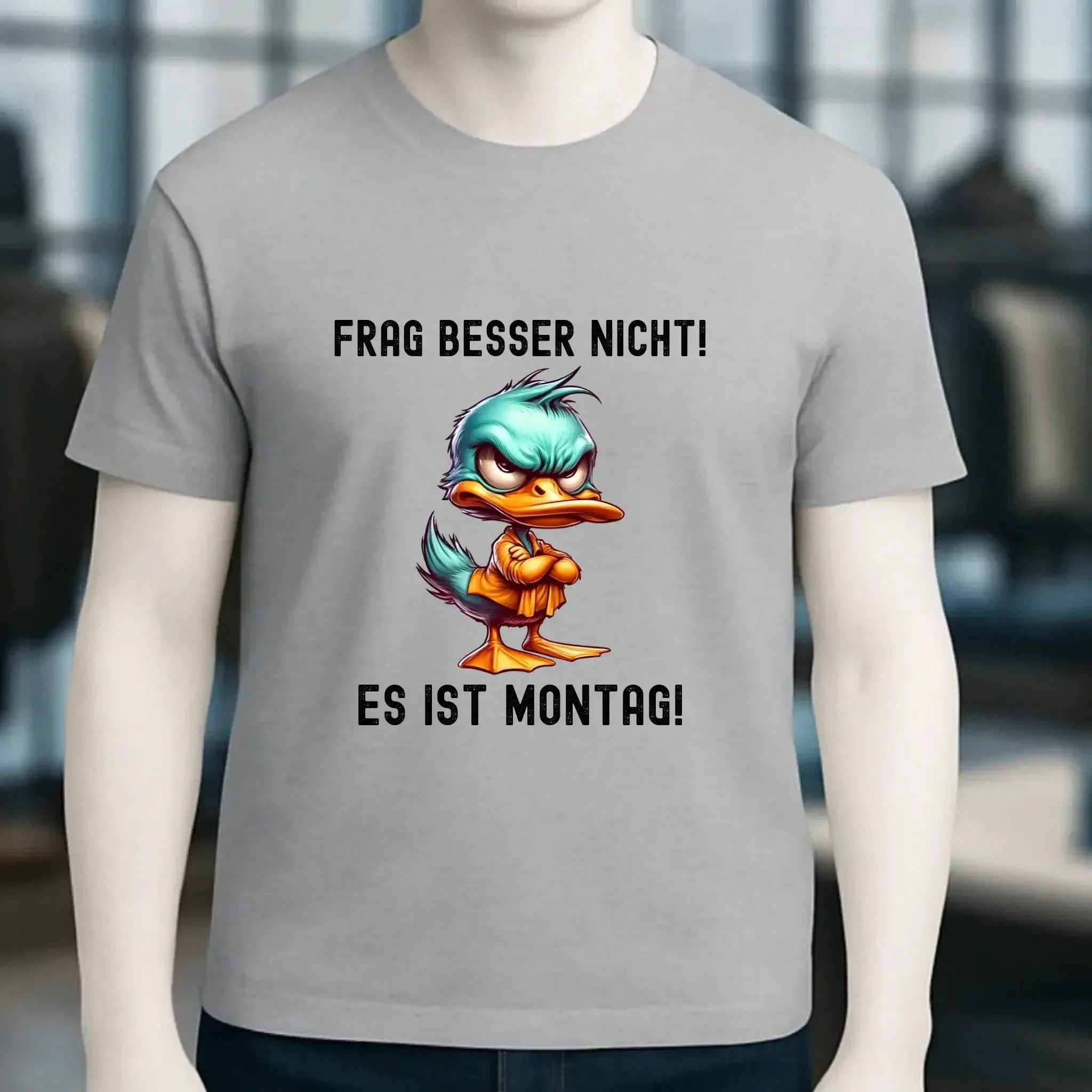 Miese Ente • Passe den Text an • Unisex Premium T-Shirt XS-5XL aus Bio-Baumwolle für Damen & Herren • Exklusivdesign • personalisiert