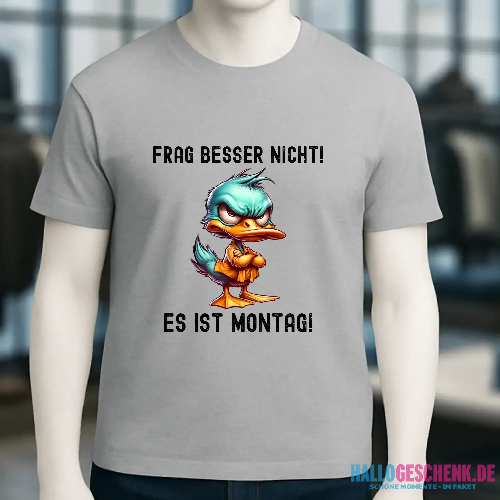 Miese Ente • Passe den Text an • Unisex Premium T-Shirt XS-5XL aus Bio-Baumwolle für Damen & Herren • Exklusivdesign • personalisiert