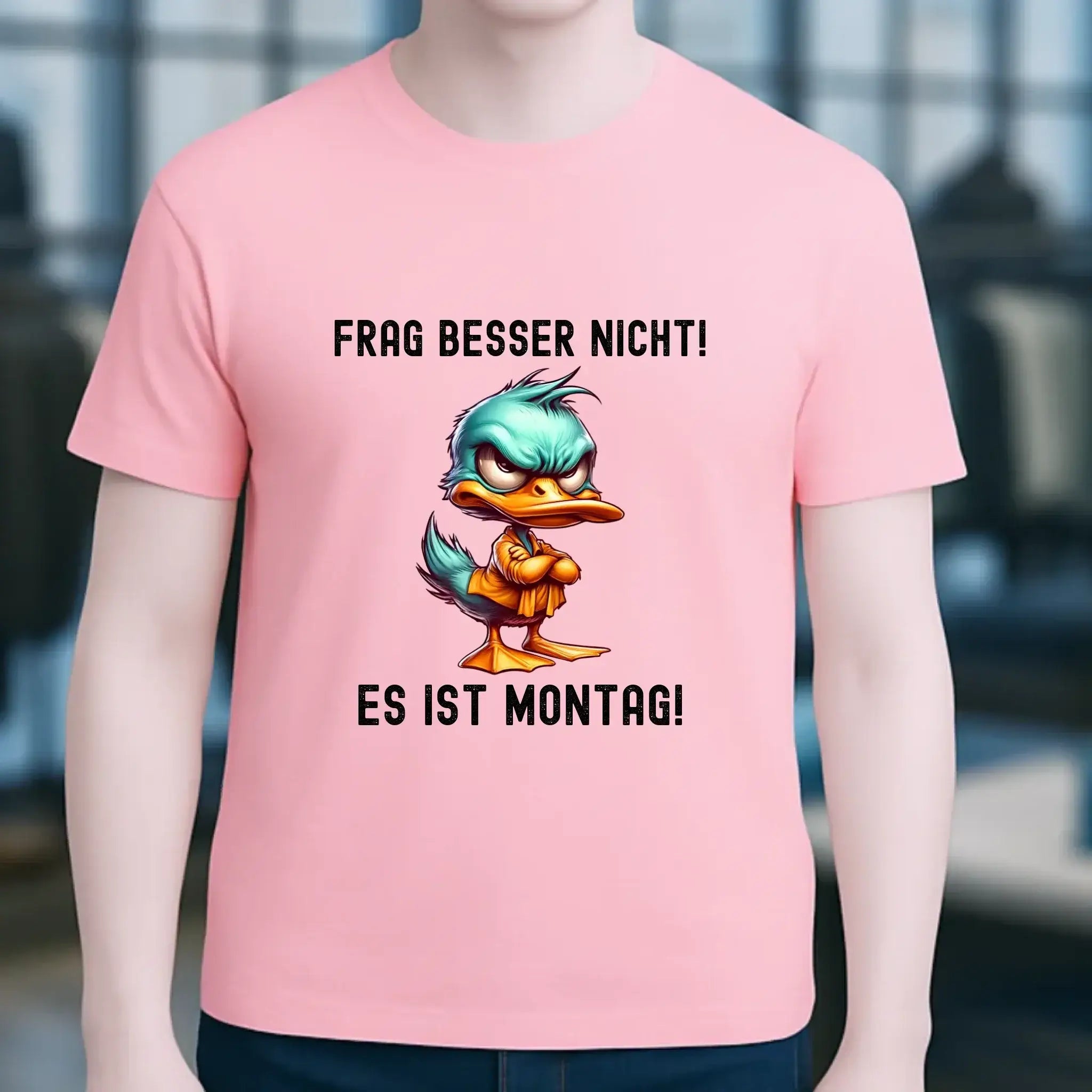 Miese Ente • Passe den Text an • Unisex Premium T-Shirt XS-5XL aus Bio-Baumwolle für Damen & Herren • Exklusivdesign • personalisiert