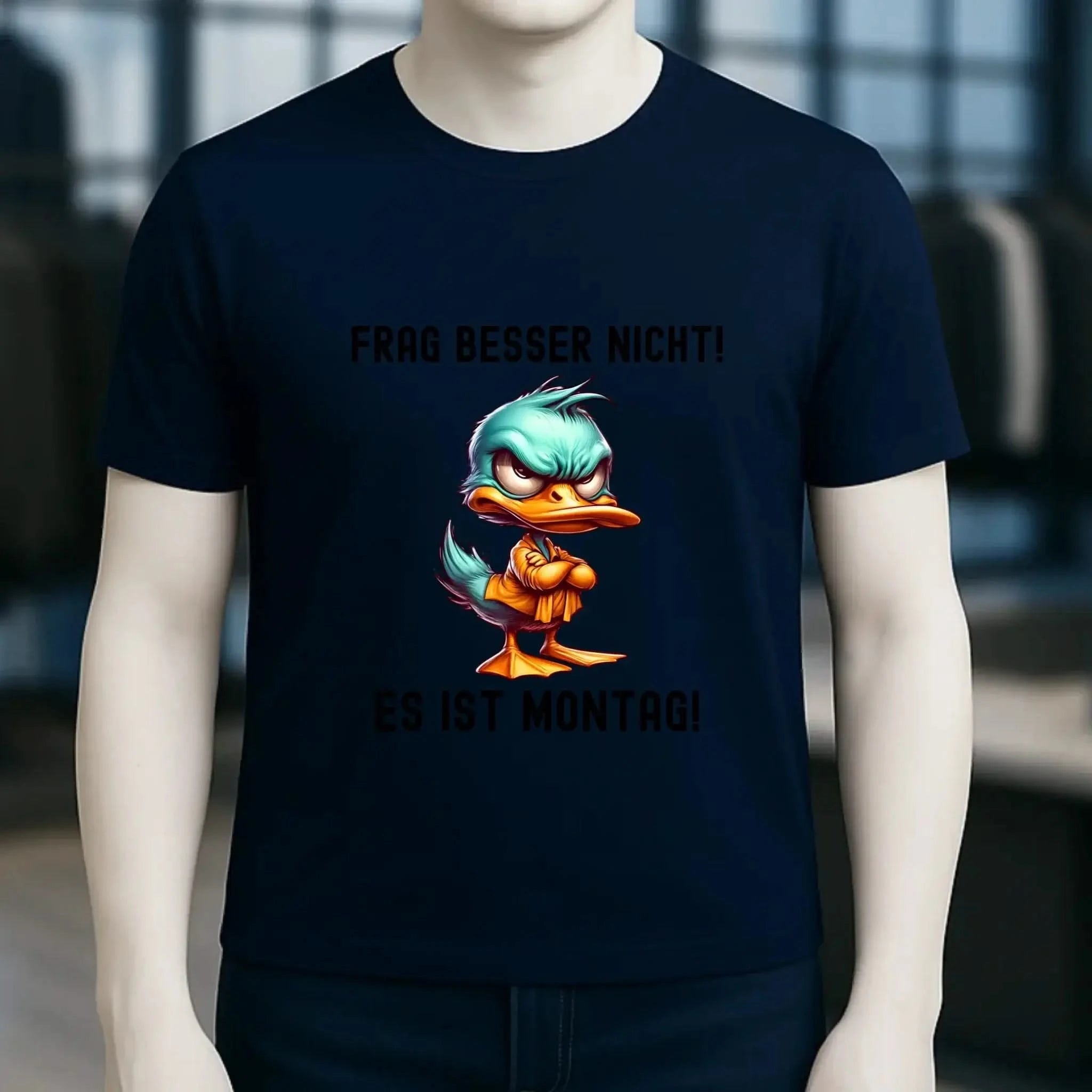 Miese Ente • Passe den Text an • Unisex Premium T-Shirt XS-5XL aus Bio-Baumwolle für Damen & Herren • Exklusivdesign • personalisiert