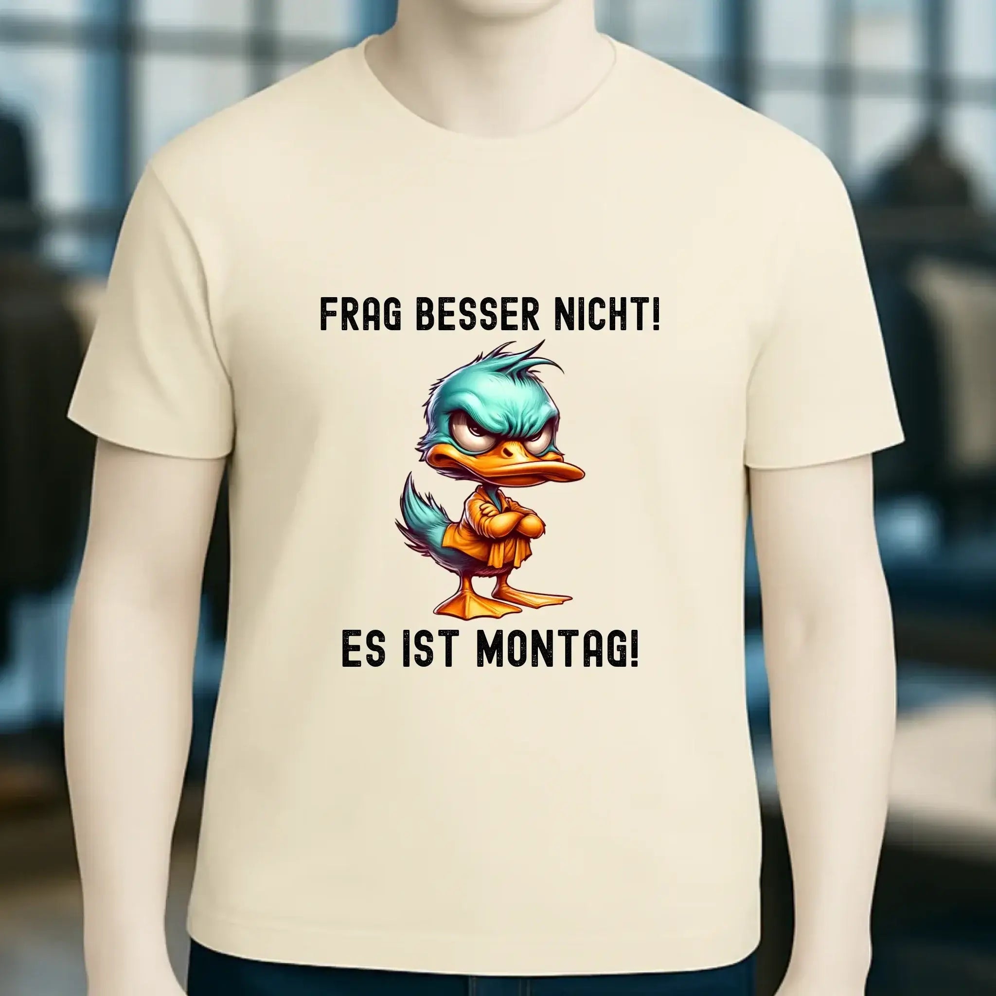 Miese Ente • Passe den Text an • Unisex Premium T-Shirt XS-5XL aus Bio-Baumwolle für Damen & Herren • Exklusivdesign • personalisiert