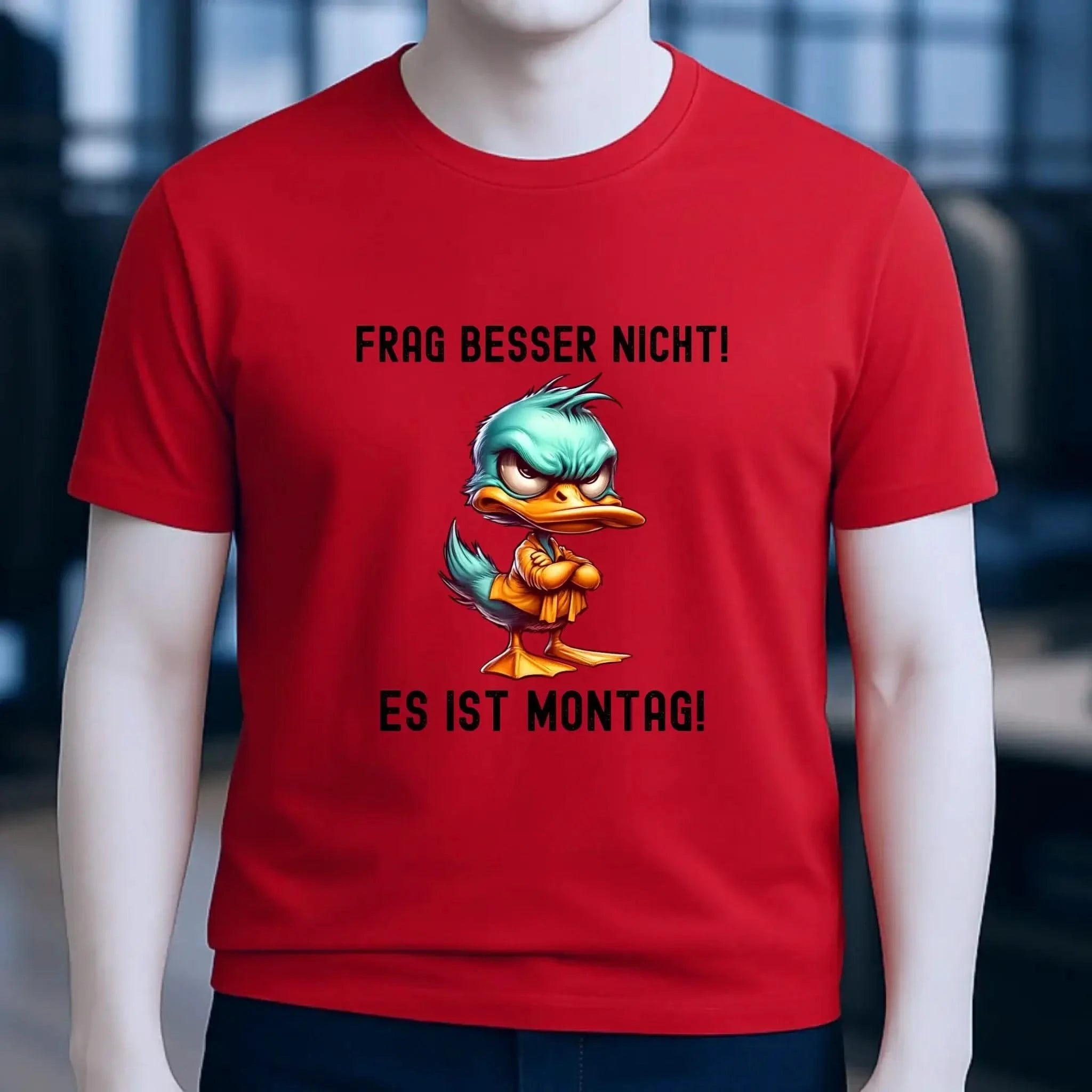 Miese Ente • Passe den Text an • Unisex Premium T-Shirt XS-5XL aus Bio-Baumwolle für Damen & Herren • Exklusivdesign • personalisiert