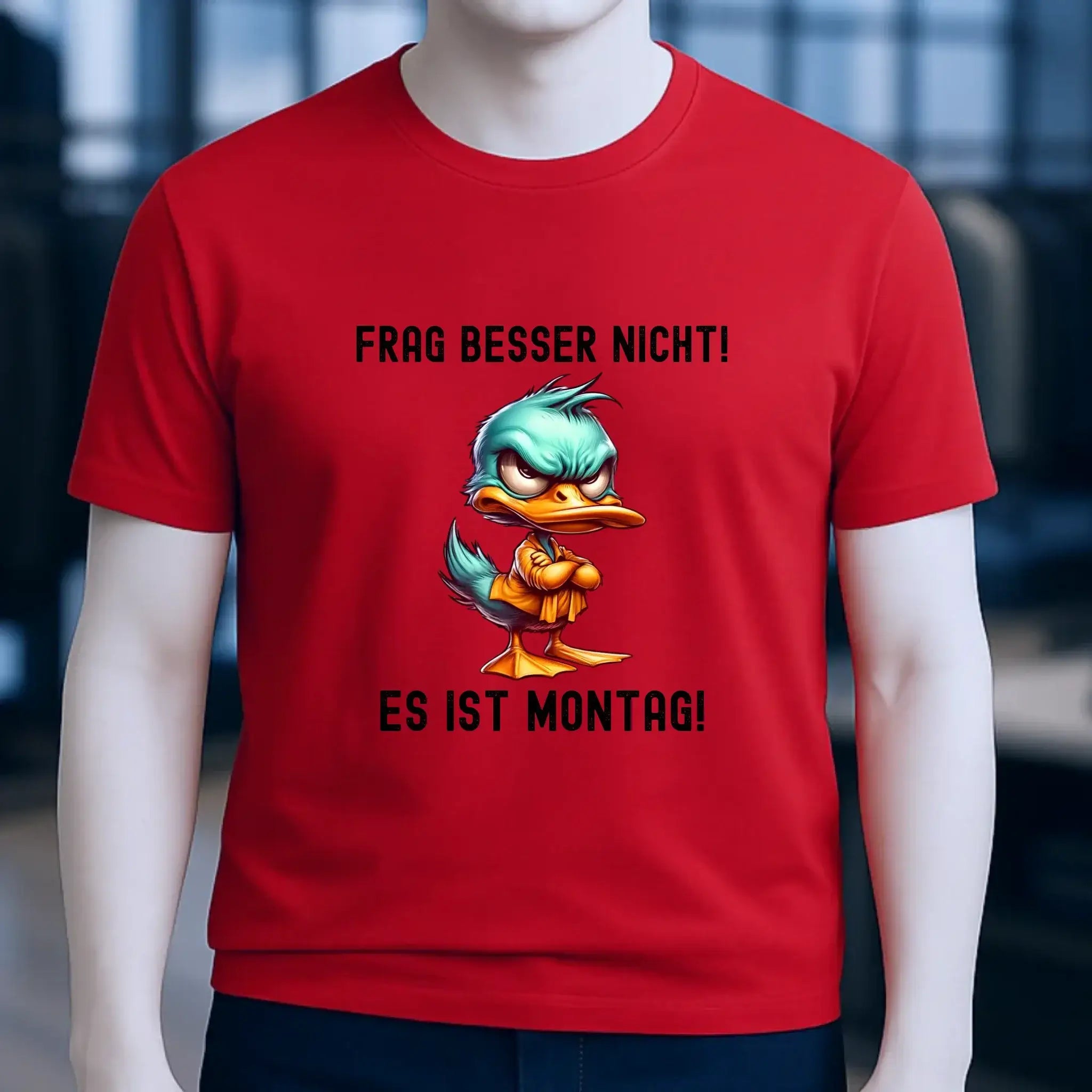 Miese Ente • Passe den Text an • Unisex Premium T-Shirt XS-5XL aus Bio-Baumwolle für Damen & Herren • Exklusivdesign • personalisiert