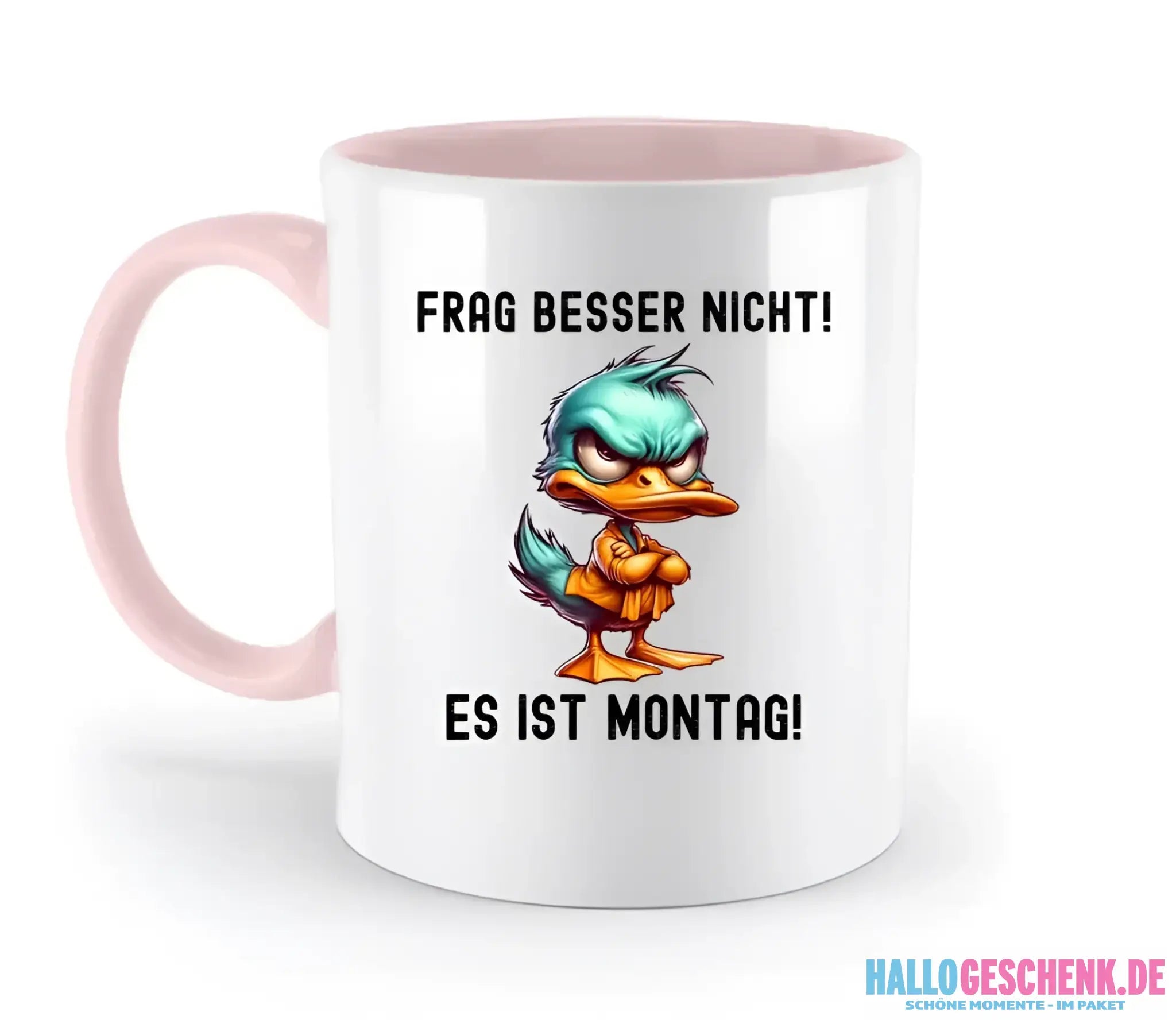 Miese Ente • Passe den Text an • zweifarbige Tasse • Exklusivdesign • personalisiert