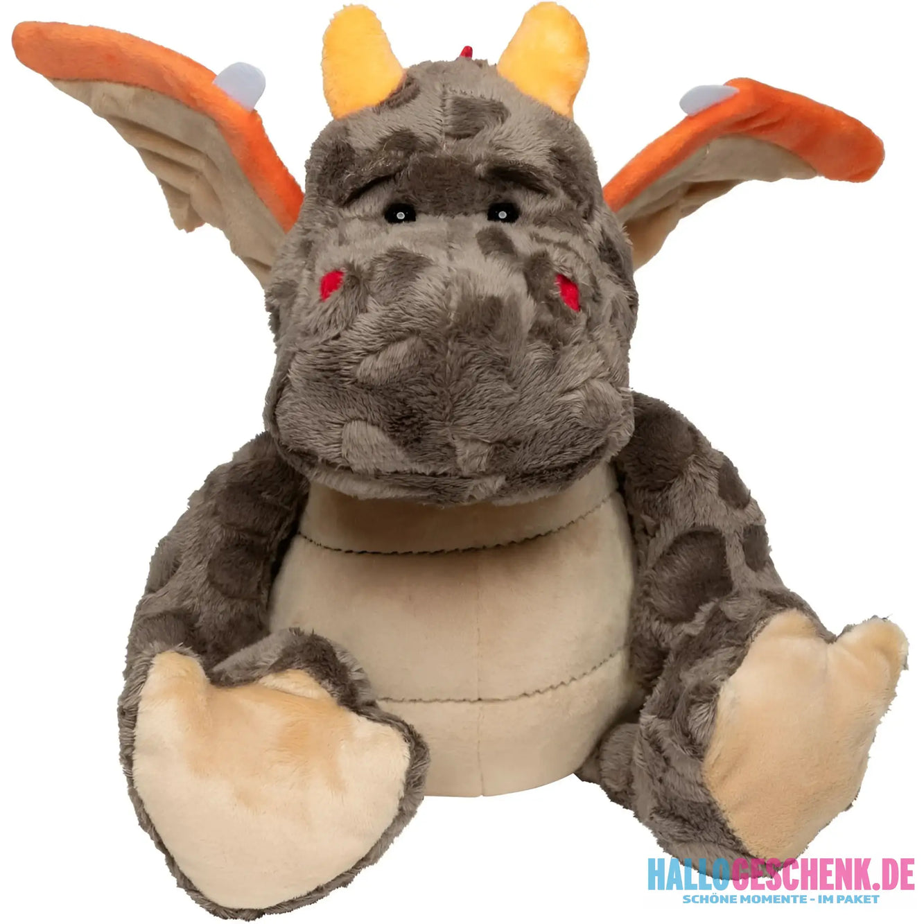 MiniFeet® Drache Edda Kuschelfreundin • Stofftier • Plüschtier - Plüschtier