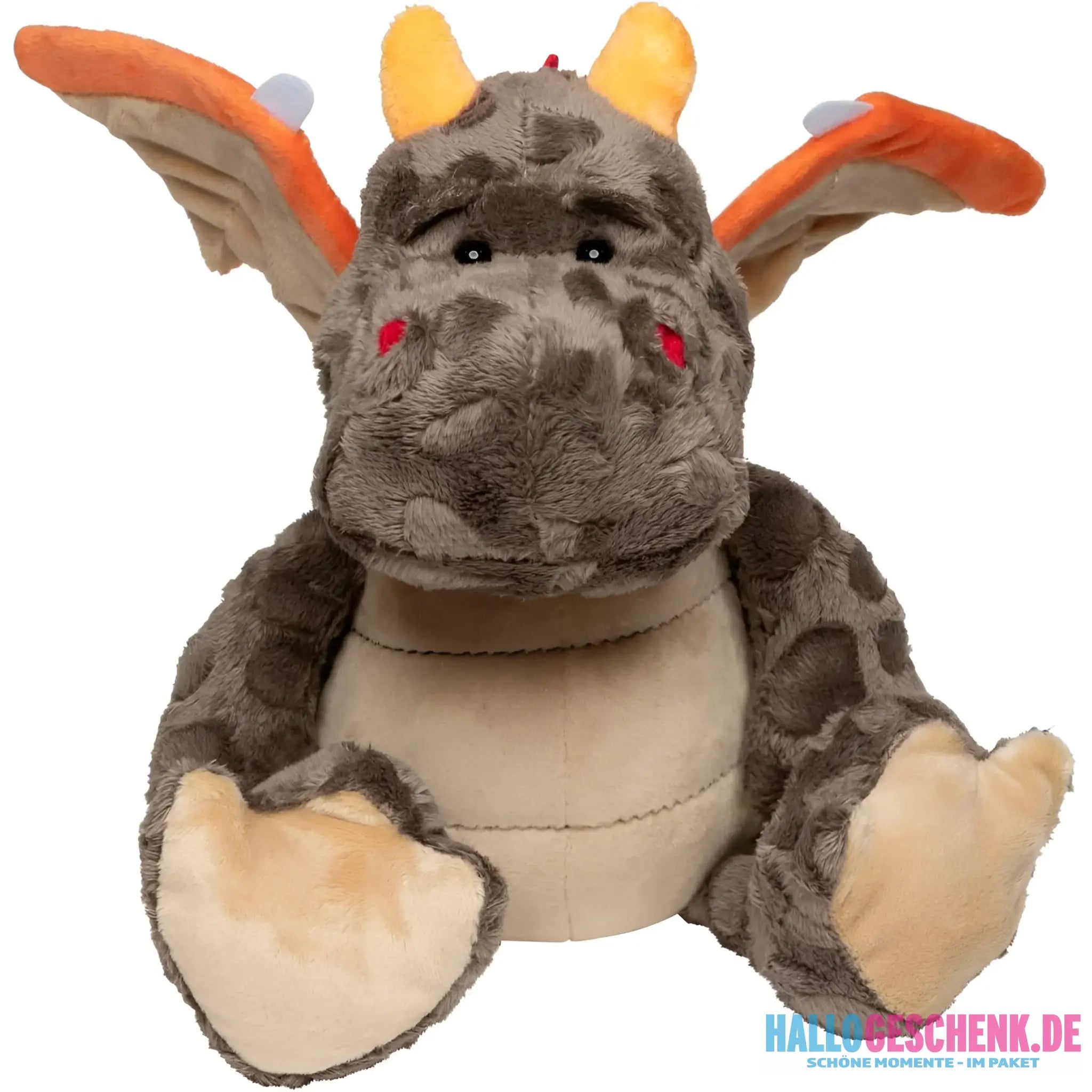 MiniFeet® Drache Edda Kuschelfreundin • Stofftier • Plüschtier - Plüschtier
