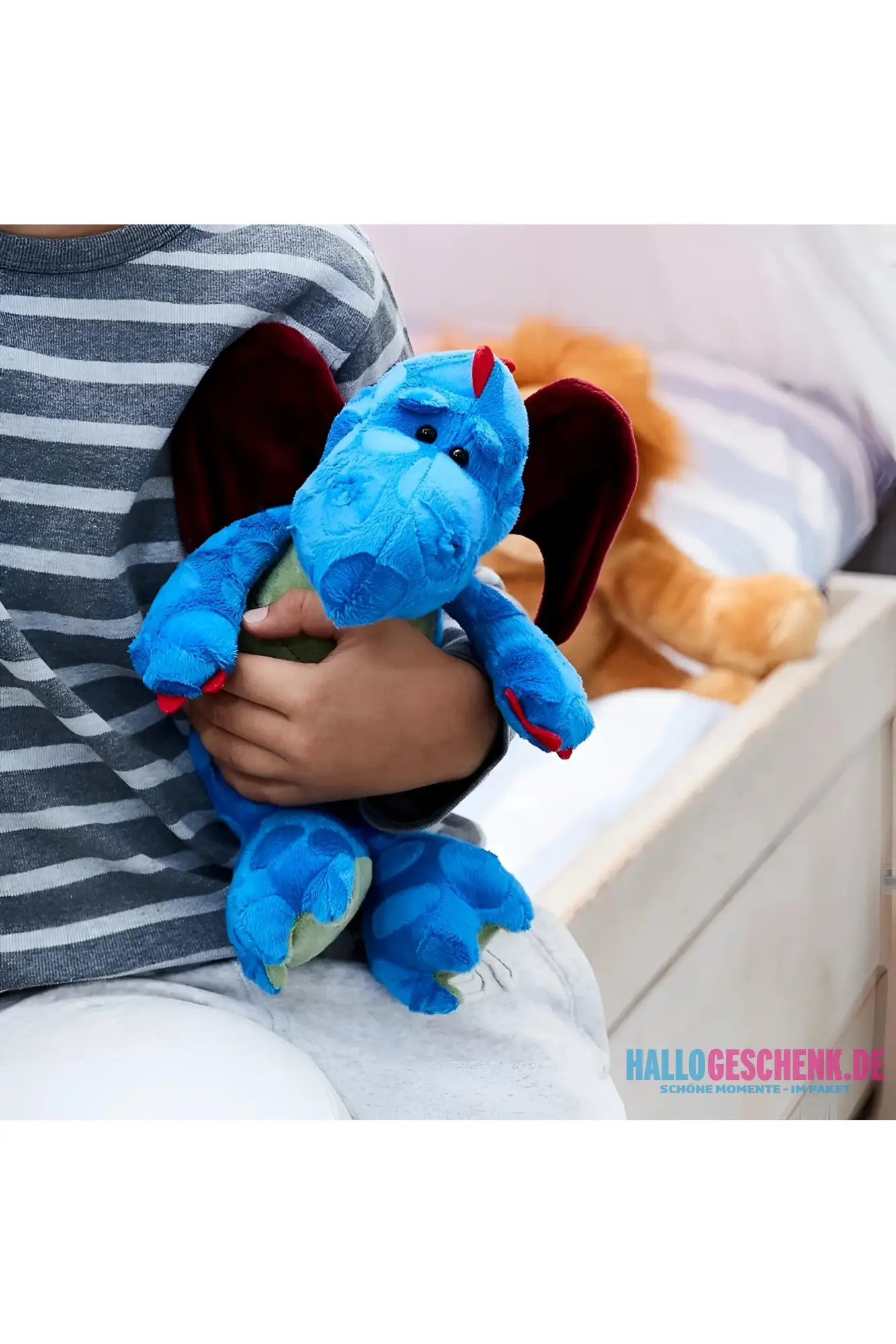 MiniFeet® Drache Magnus Kuschelfreund • Stofftier • Plüschtier - Plüschtier