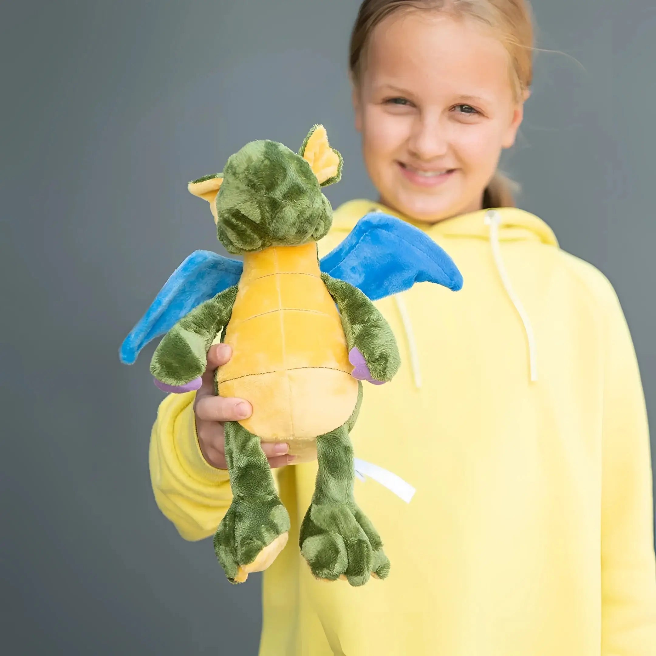 MiniFeet® Drache Ragna Kuschelfreund • Stofftier • Plüschtier - Plüschtier