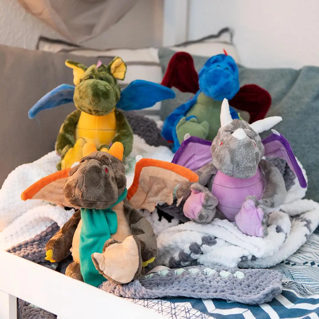 MiniFeet® Drache Smilla Kuschelfreundin • Stofftier • Plüschtier - Plüschtier