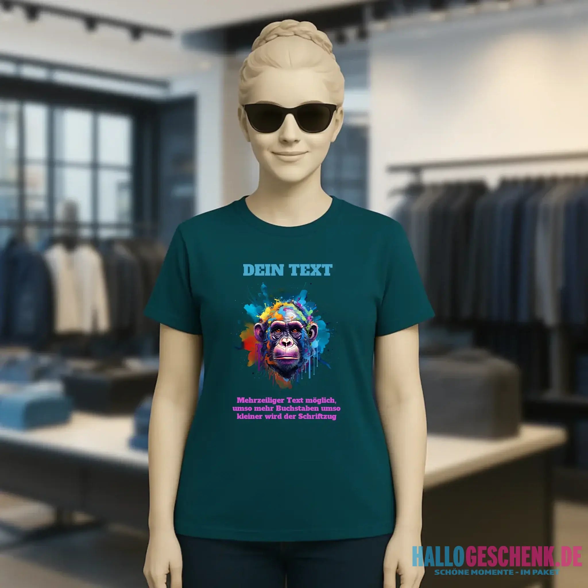 MIX-IT-DESIGNER Motivauswahl • Damen T-Shirt Fitted • Bio • personalisiert