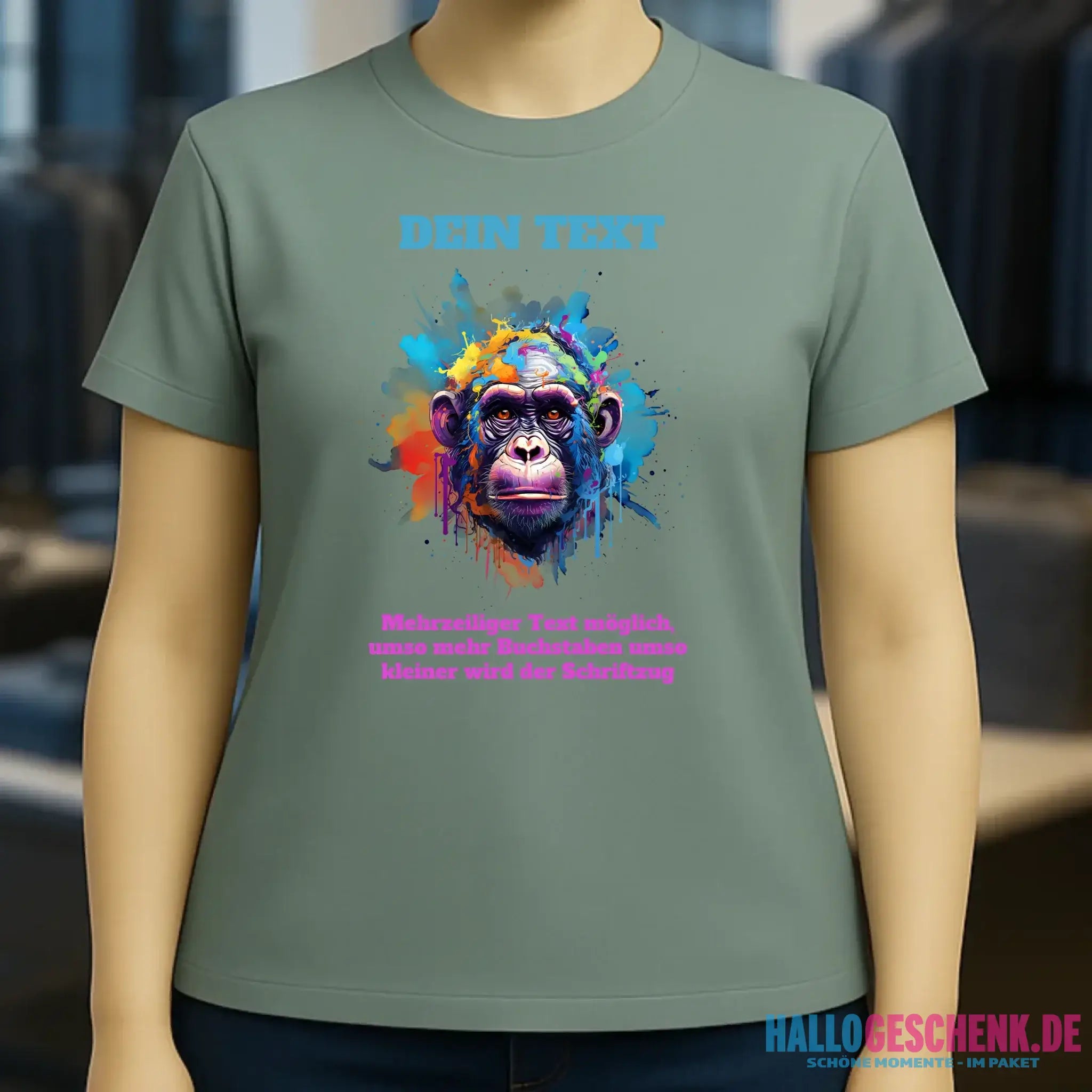 MIX-IT-DESIGNER Motivauswahl • Damen T-Shirt Fitted • Bio • personalisiert
