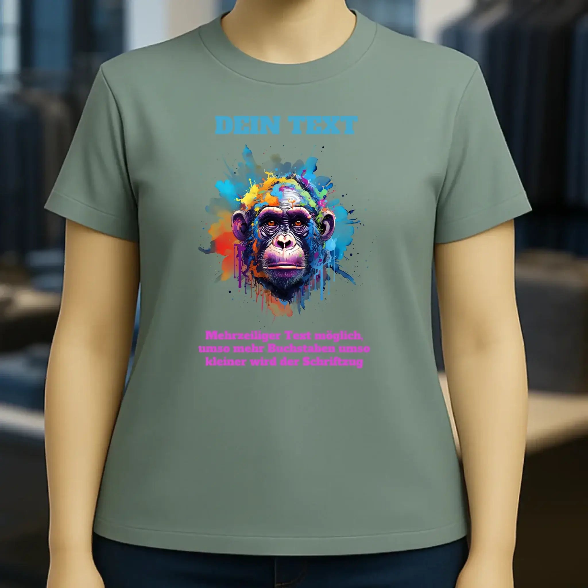 MIX-IT-DESIGNER Motivauswahl • Damen T-Shirt Fitted • Bio • personalisiert