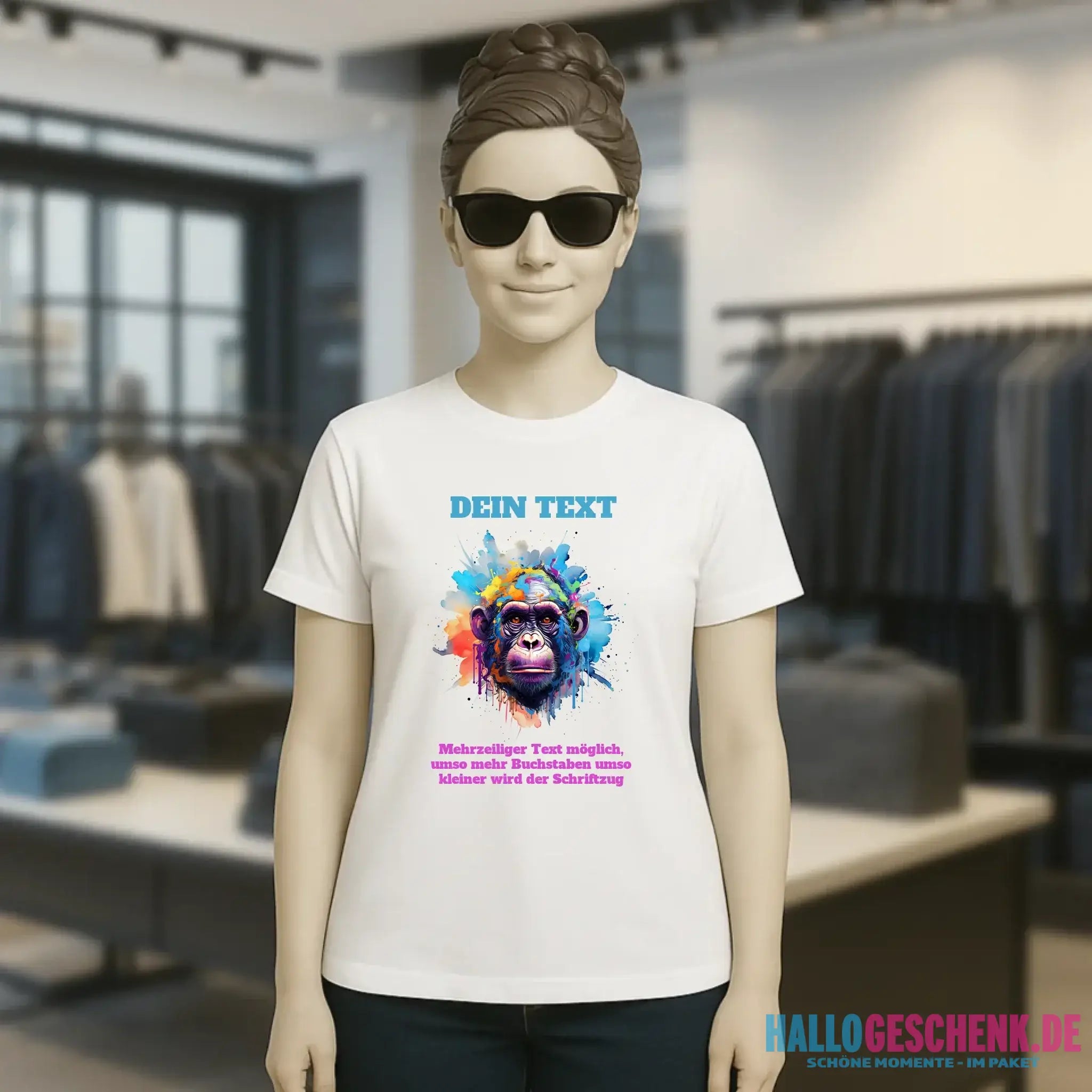 MIX-IT-DESIGNER Motivauswahl • Damen T-Shirt Fitted • Bio • personalisiert