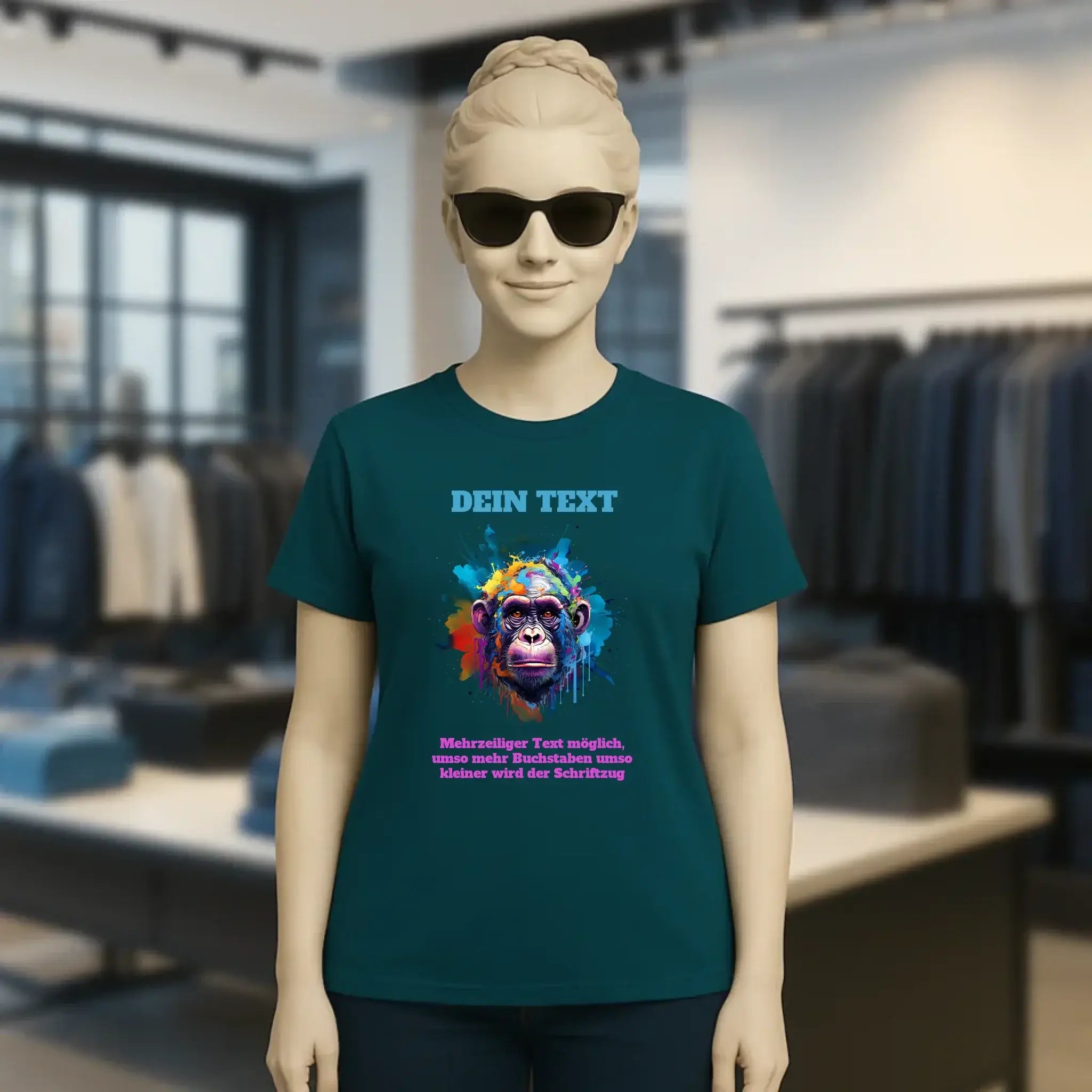 MIX-IT-DESIGNER Motivauswahl • Damen T-Shirt Fitted • Bio • personalisiert