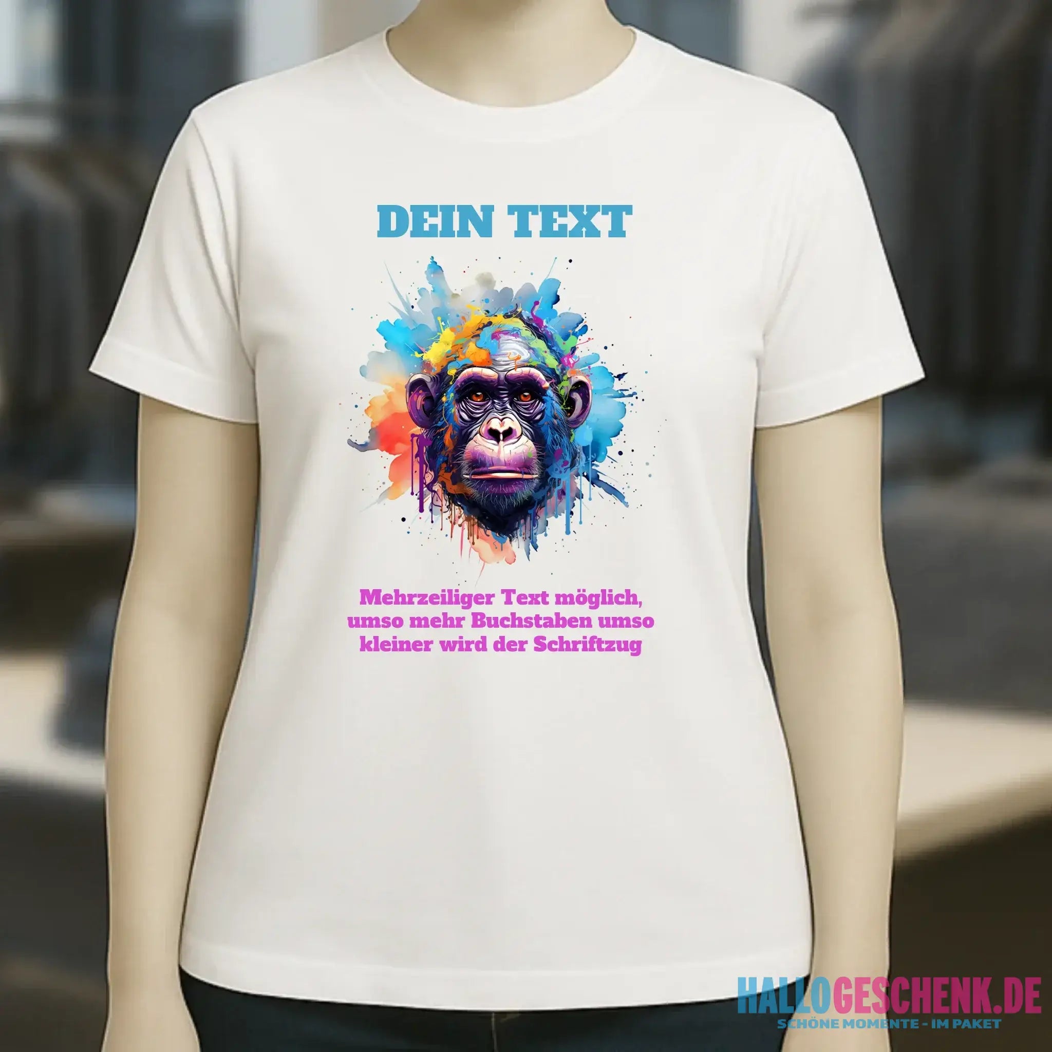MIX-IT-DESIGNER Motivauswahl • Damen T-Shirt Fitted • Bio • personalisiert
