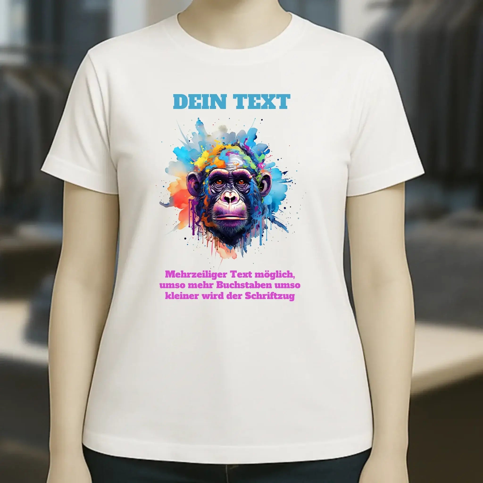 MIX-IT-DESIGNER Motivauswahl • Damen T-Shirt Fitted • Bio • personalisiert