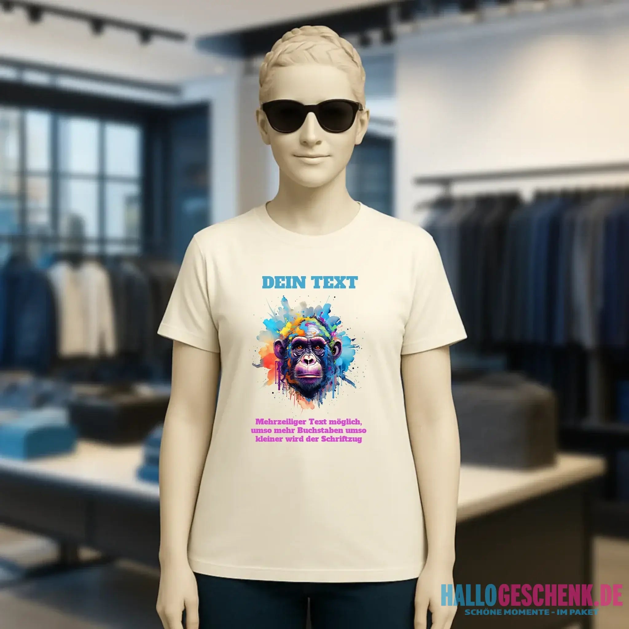 MIX-IT-DESIGNER Motivauswahl • Damen T-Shirt Fitted • Bio • personalisiert