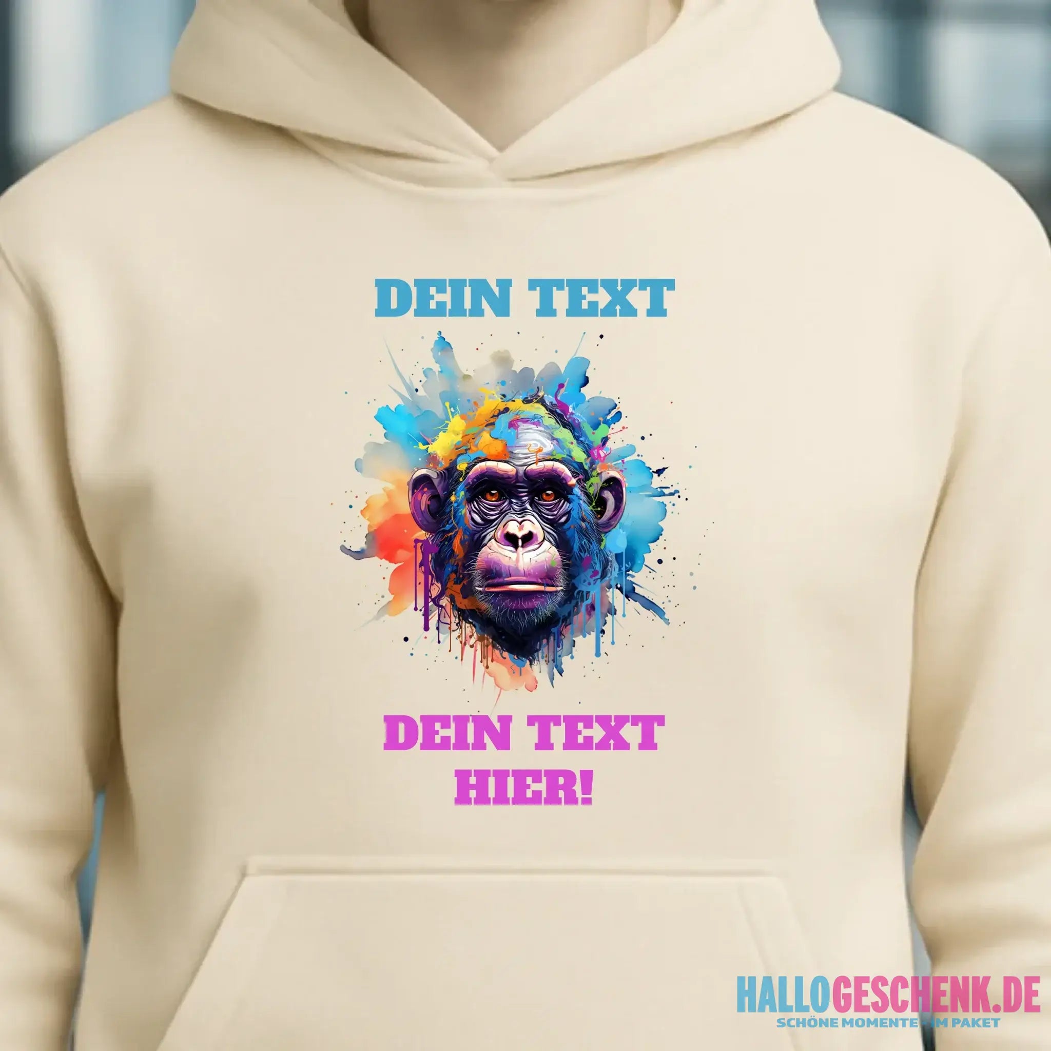 MIX-IT-DESIGNER Motivauswahl • Unisex Premium Hoodie XS-5XL aus Bio-Baumwolle für Damen & Herren • personalisiert