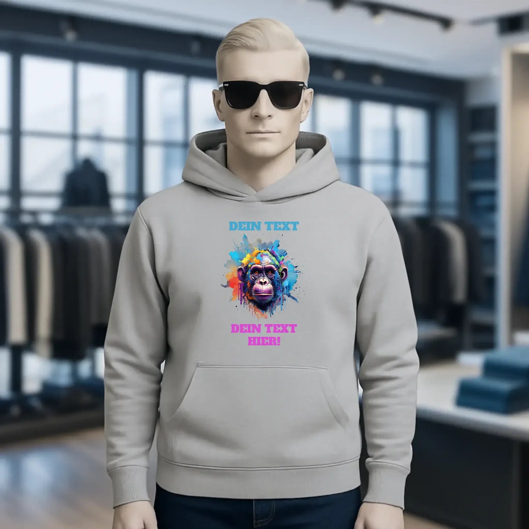 MIX-IT-DESIGNER Motivauswahl • Unisex Premium Hoodie XS-5XL aus Bio-Baumwolle für Damen & Herren • personalisiert