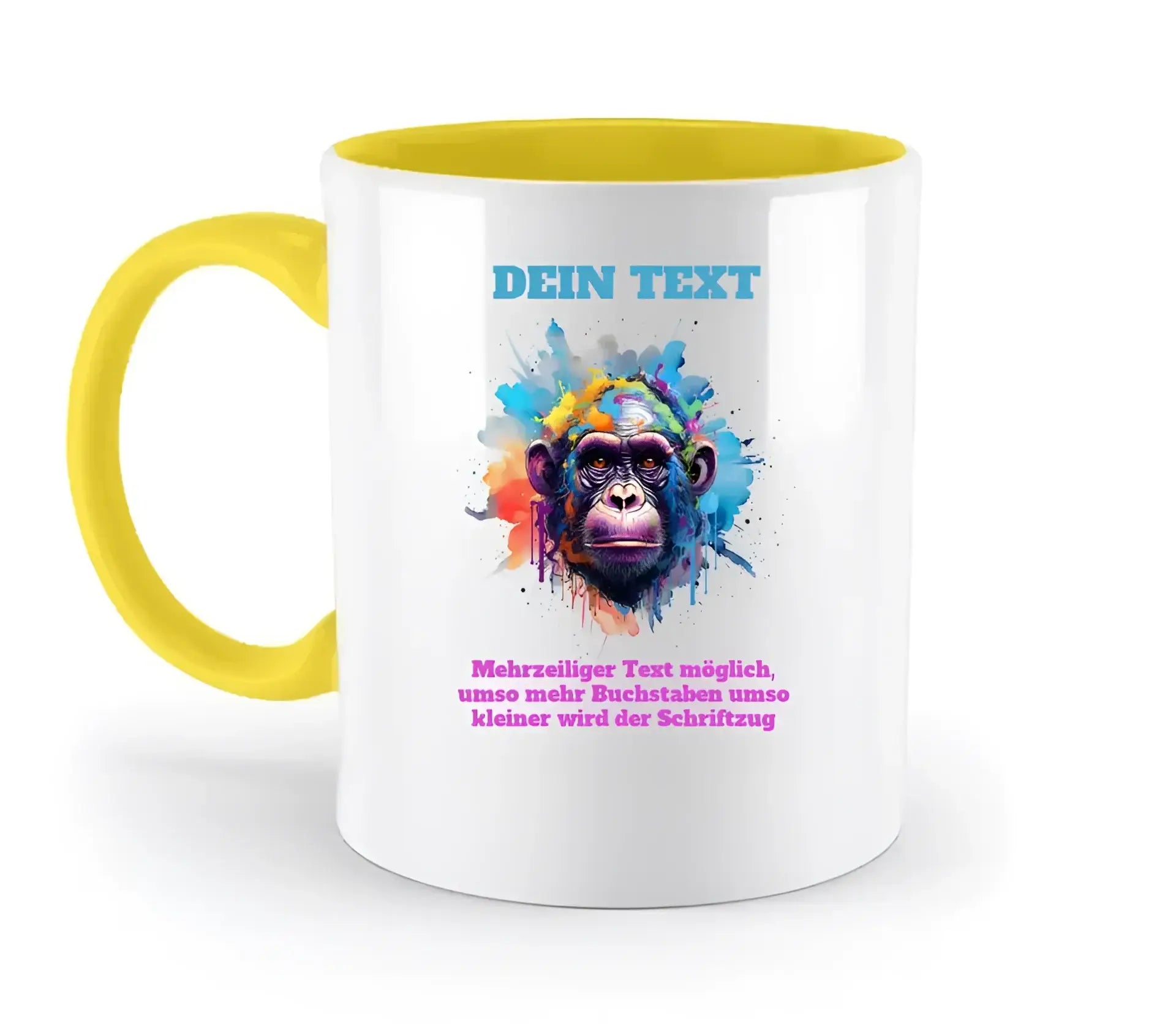 MIX-IT-DESIGNER Motivauswahl • zweifarbige Tasse • personalisiert