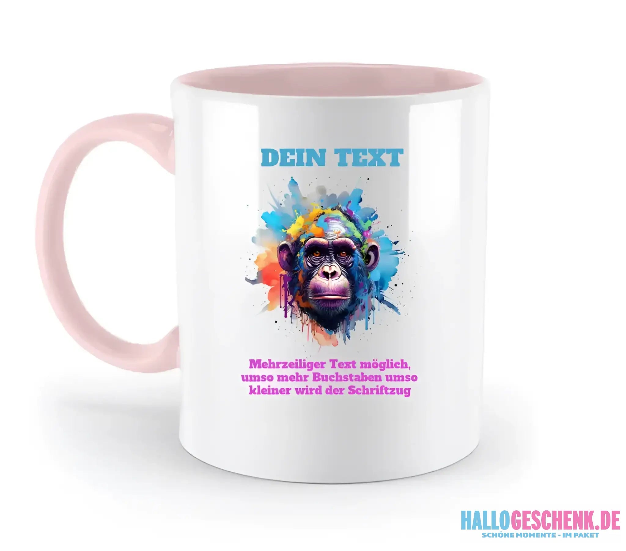 MIX-IT-DESIGNER Motivauswahl • zweifarbige Tasse • personalisiert