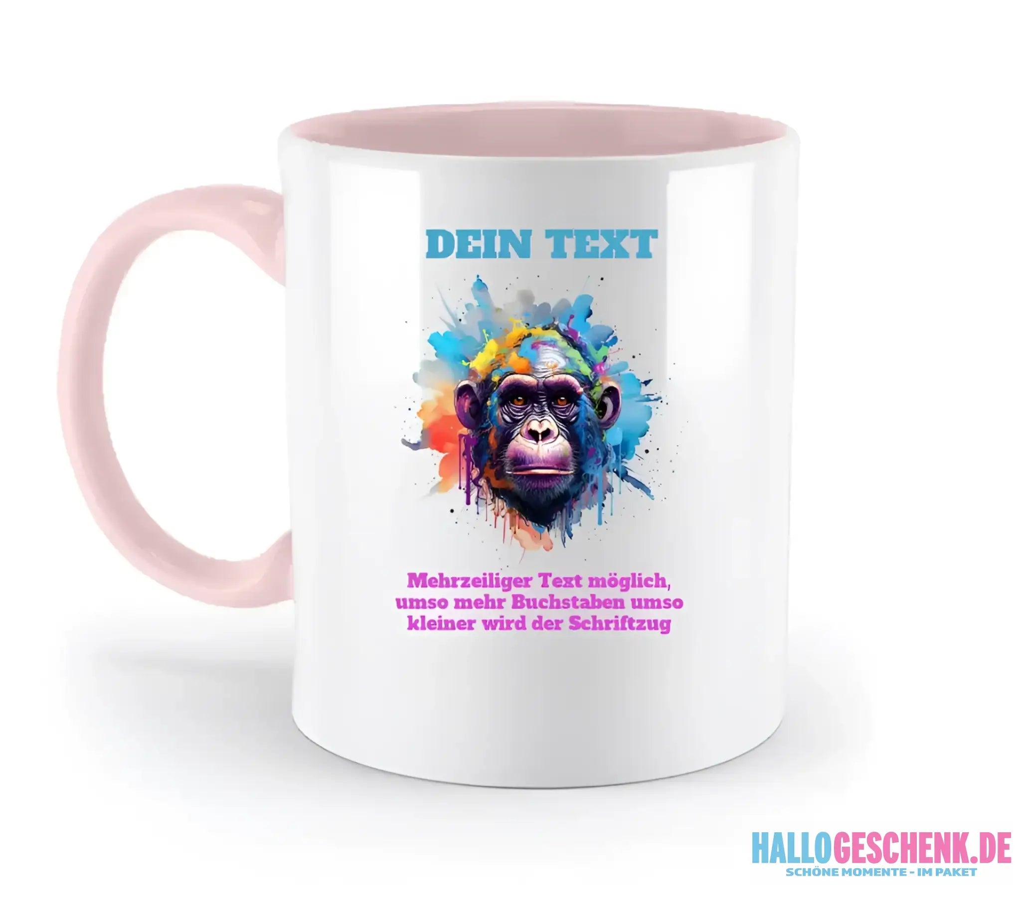 MIX-IT-DESIGNER Motivauswahl • zweifarbige Tasse • personalisiert