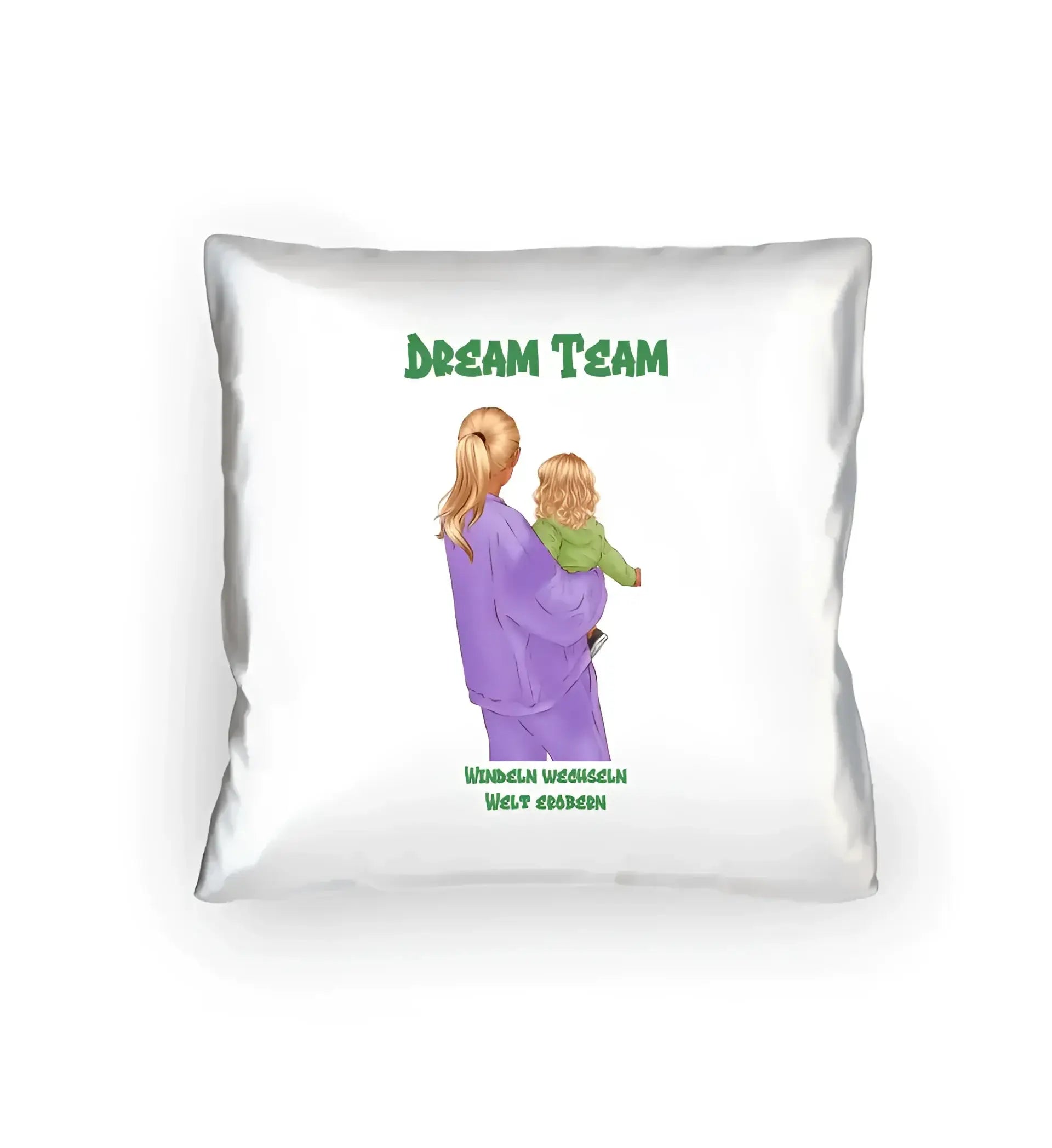 Mutter & Baby Designer, personalisierbar: Kissen 40x40 cm