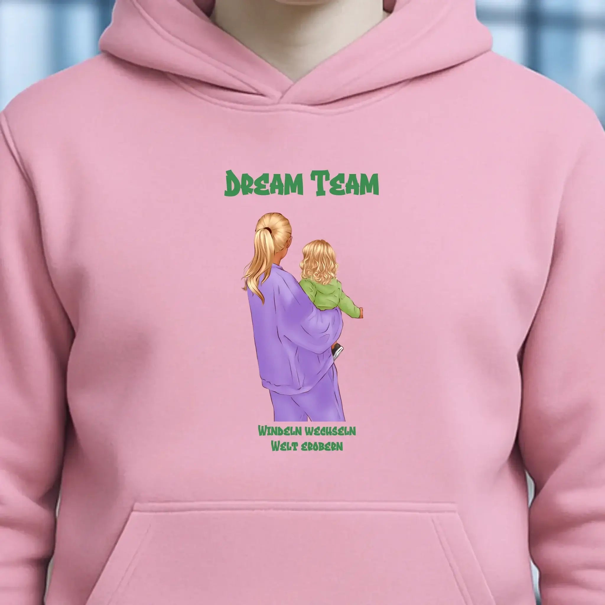 Mutter & Baby Designer • Unisex Hoodie für Damen & Herren • Bio • personalisiert