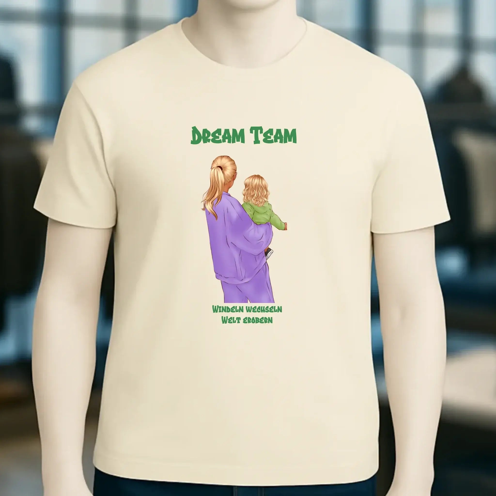 Mutter & Baby Designer • Unisex T-Shirt für Damen & Herren • Bio • personalisierbar