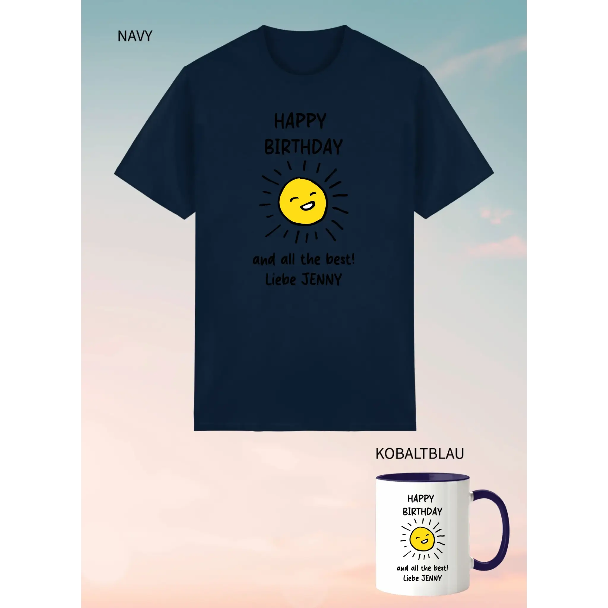 2er Geschenkset Navy