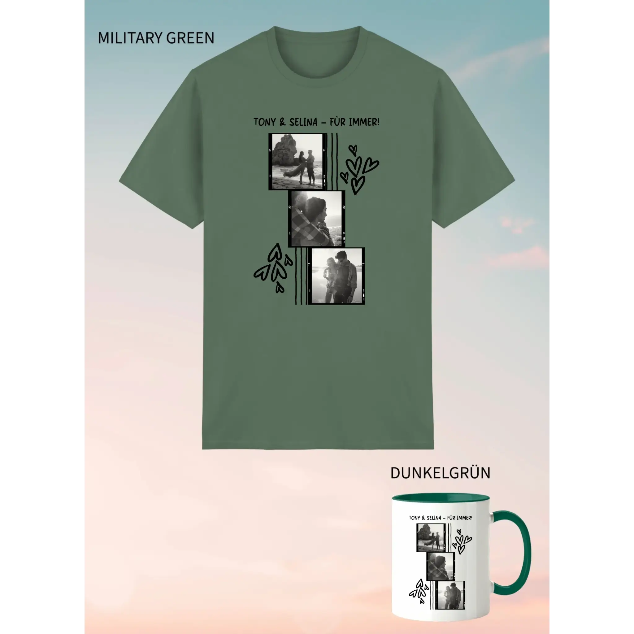 2er Geschenkset Military Green