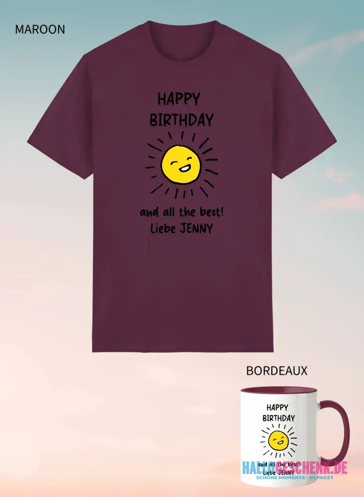 2er Geschenkset Maroon
