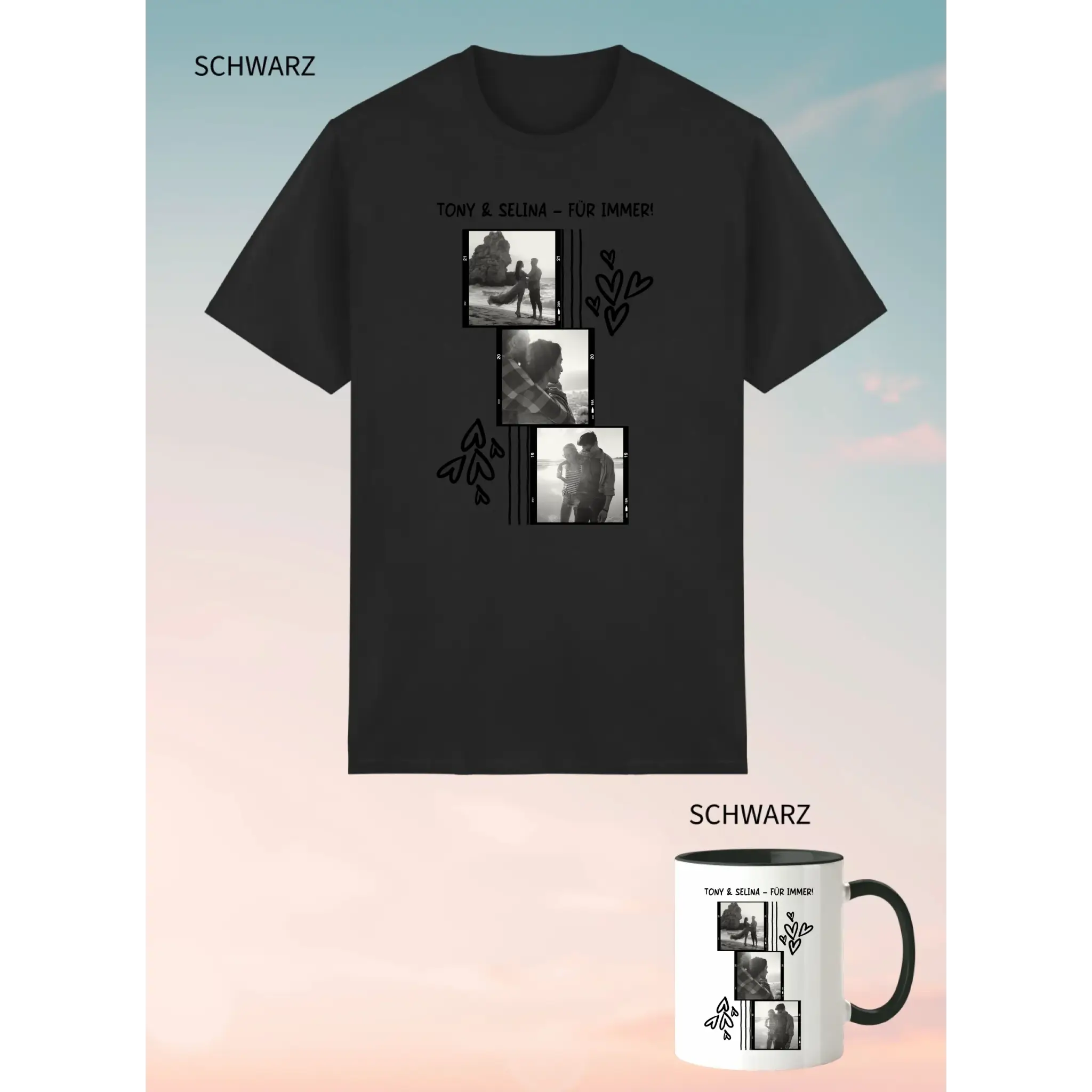 2er Geschenkset Schwarz