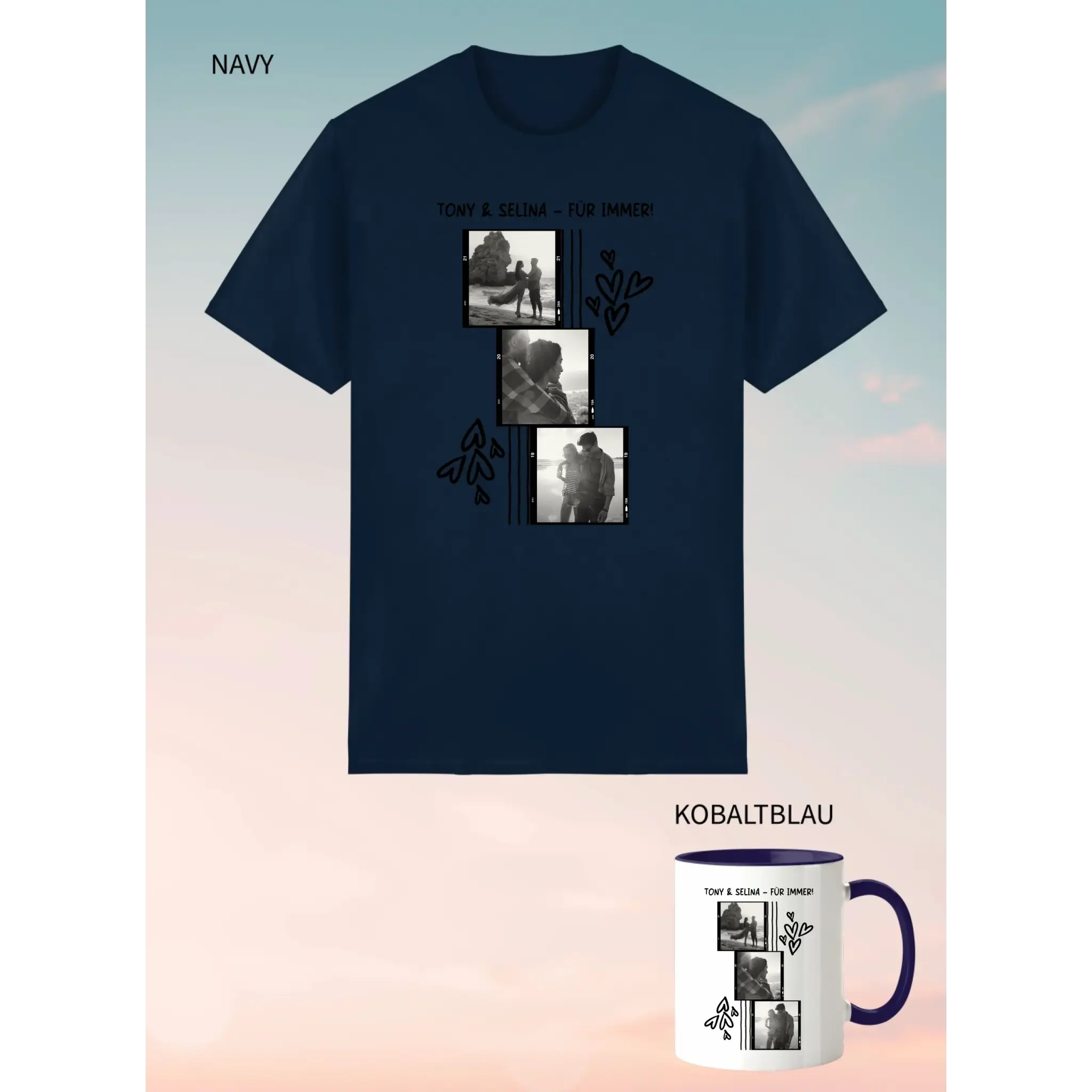 2er Geschenkset Navy