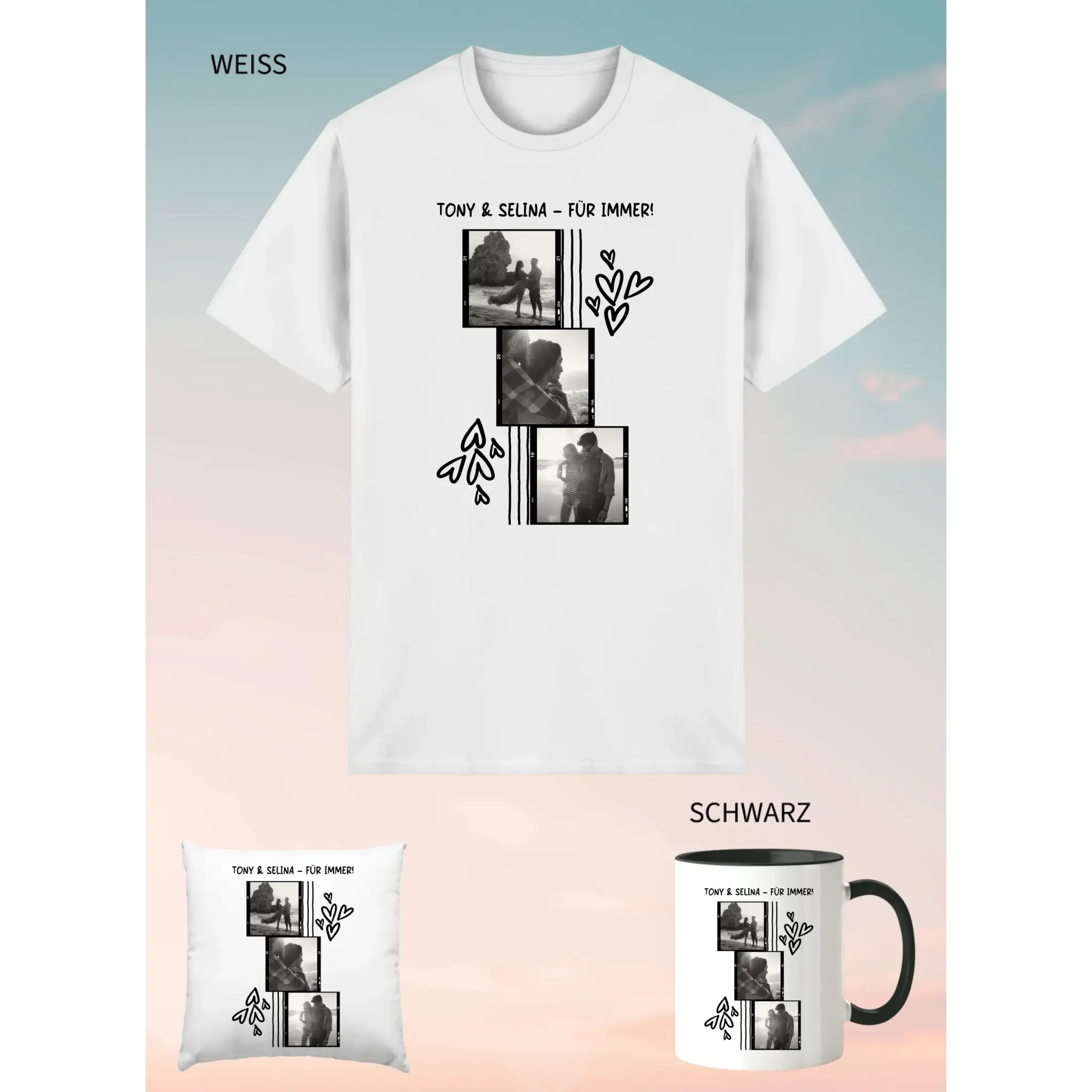 3er Geschenkset Weiß