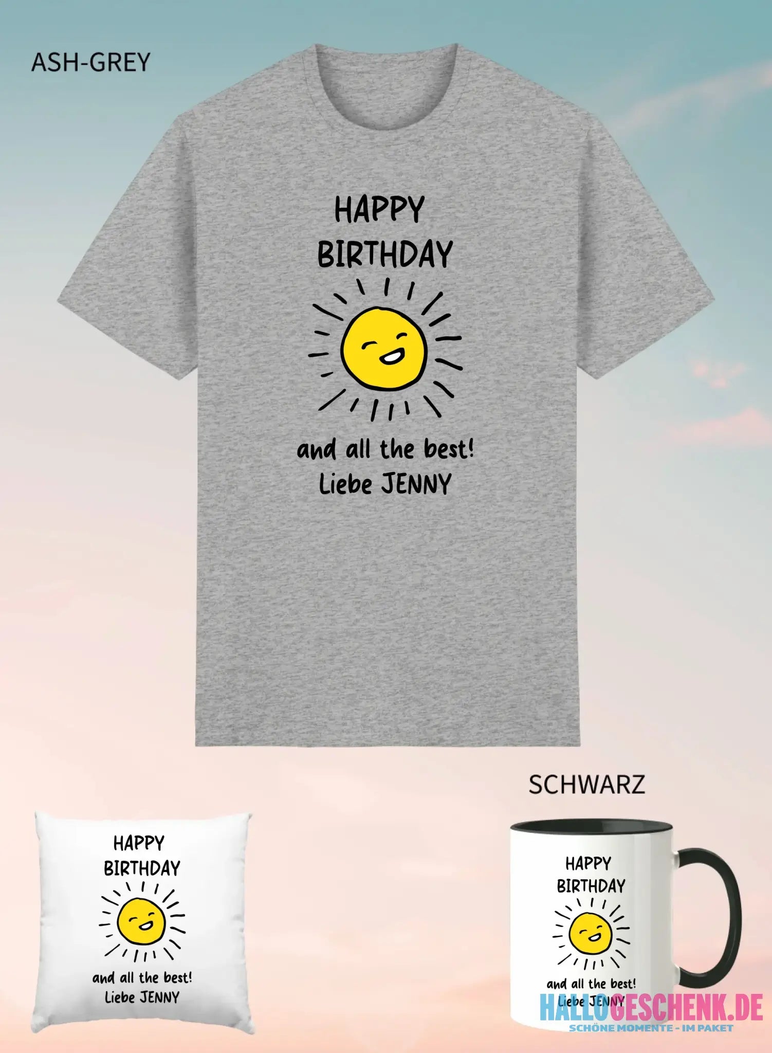 3er Geschenkset Ash Grey