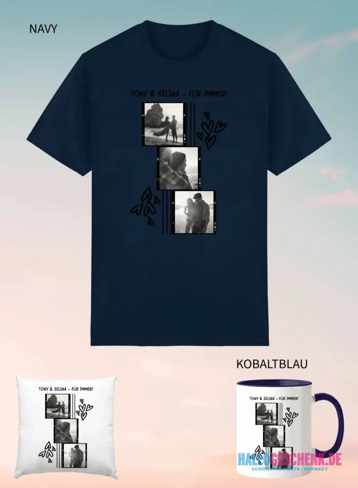 3er Geschenkset Navy