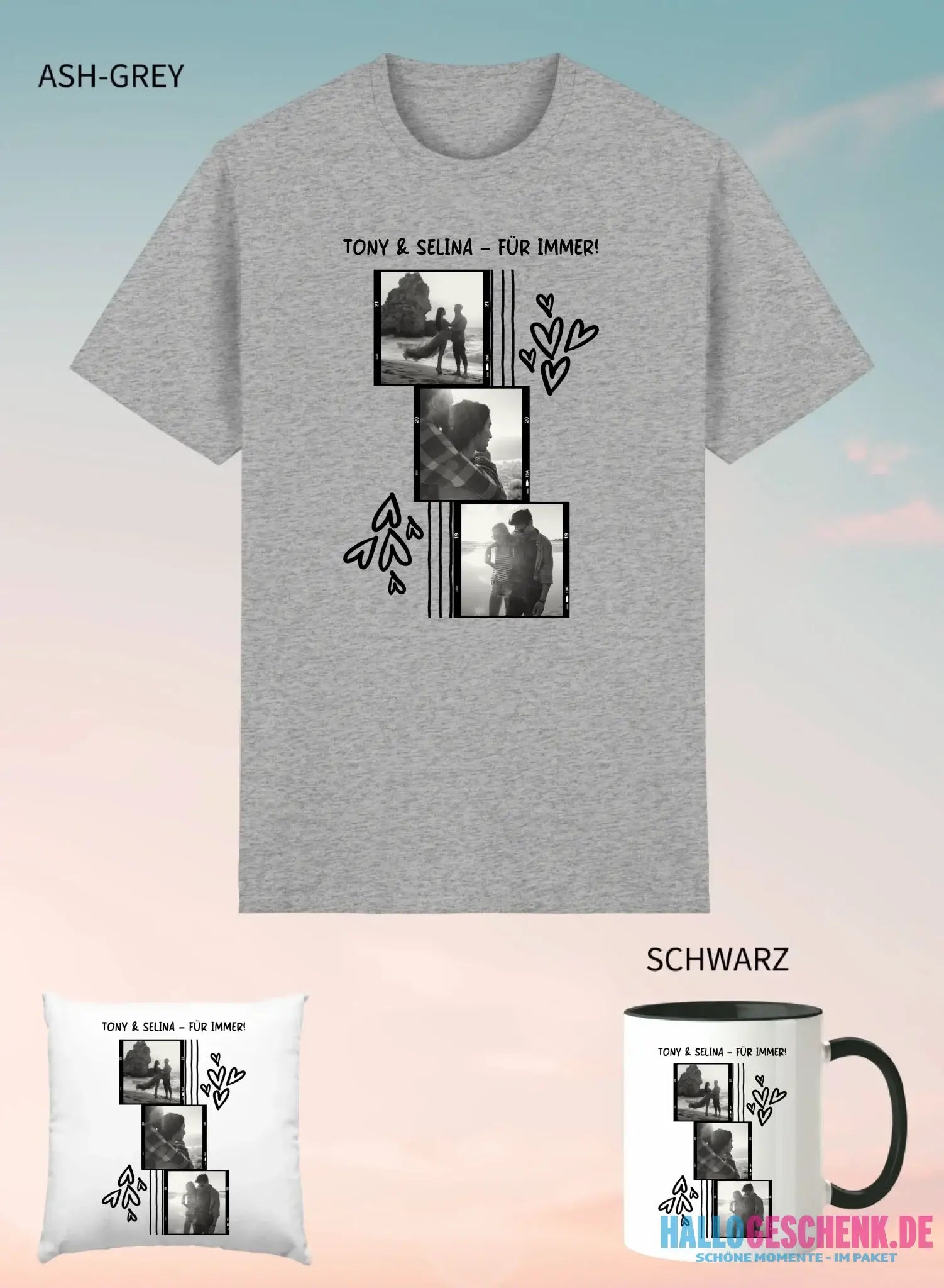 3er Geschenkset Ash Grey