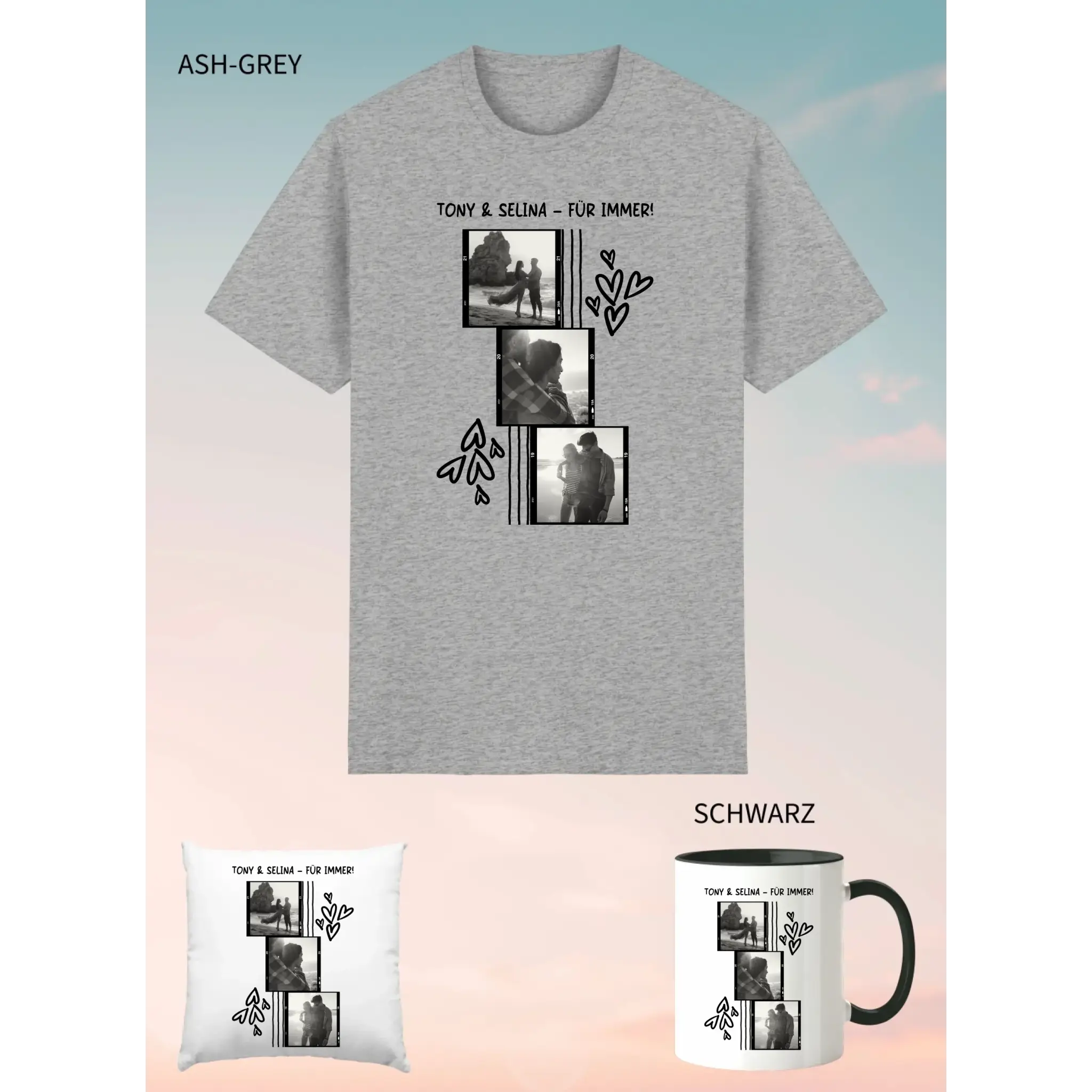 3er Geschenkset Ash Grey