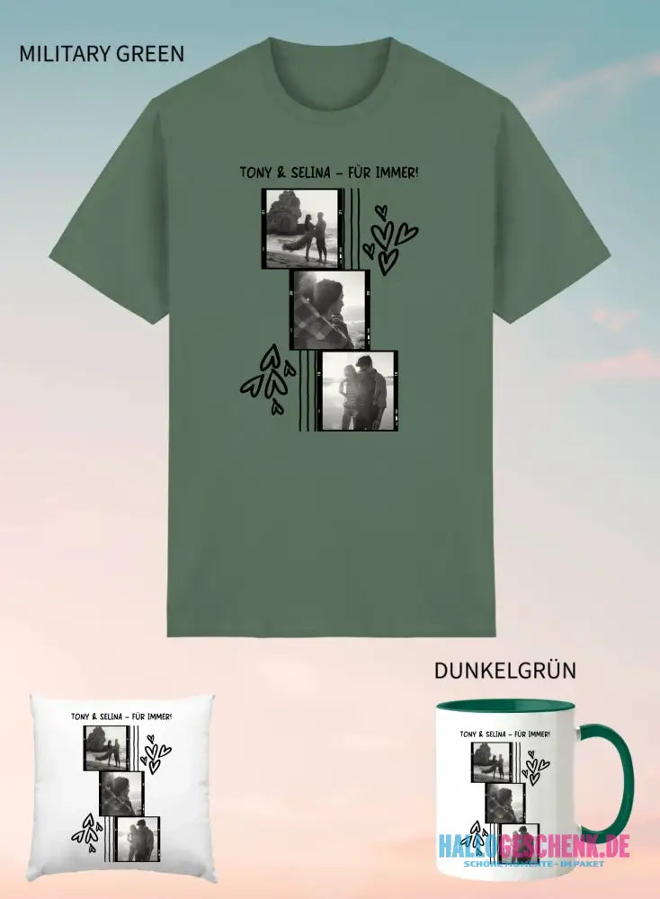 3er Geschenkset Military Green