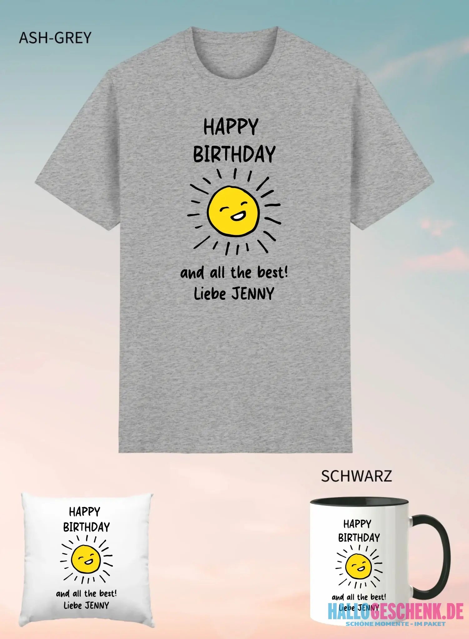 3er Geschenkset Ash Grey