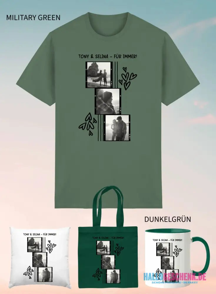 4er Geschenkset Military Green