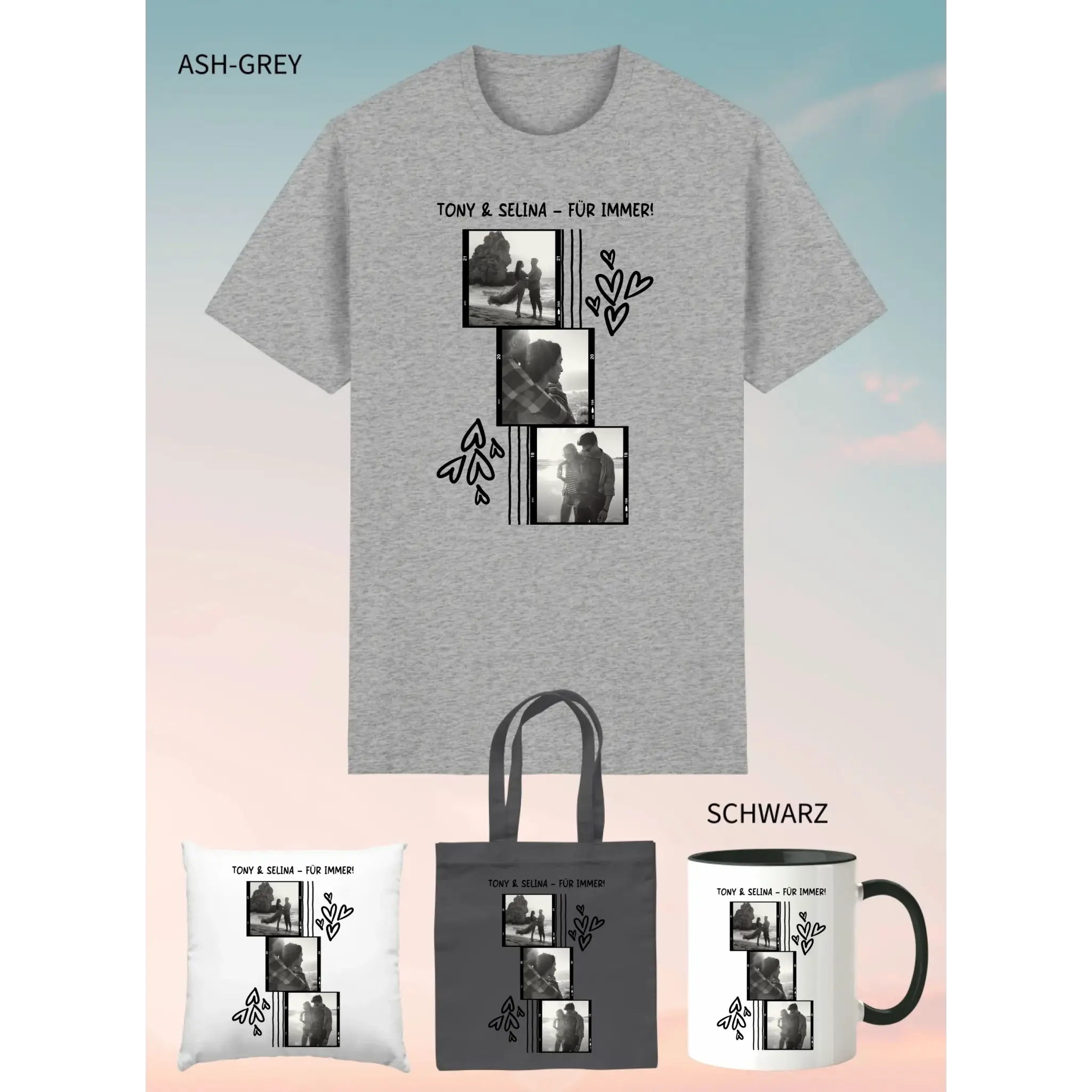 3er Geschenkset Ash Grey