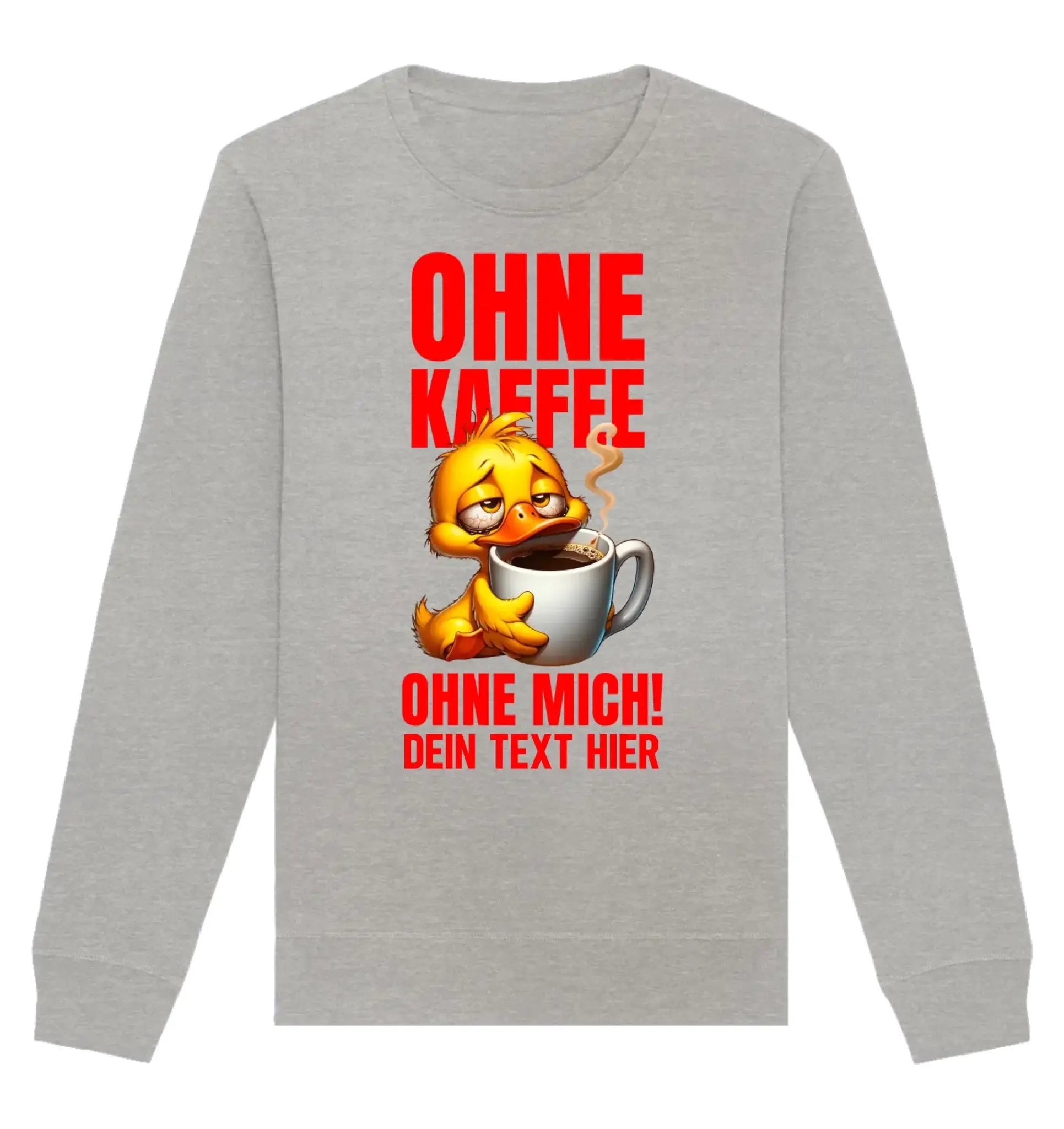 HalloGeschenk.de front-organic-basic-unisex-sweatshirt-c2c1c0-1116x