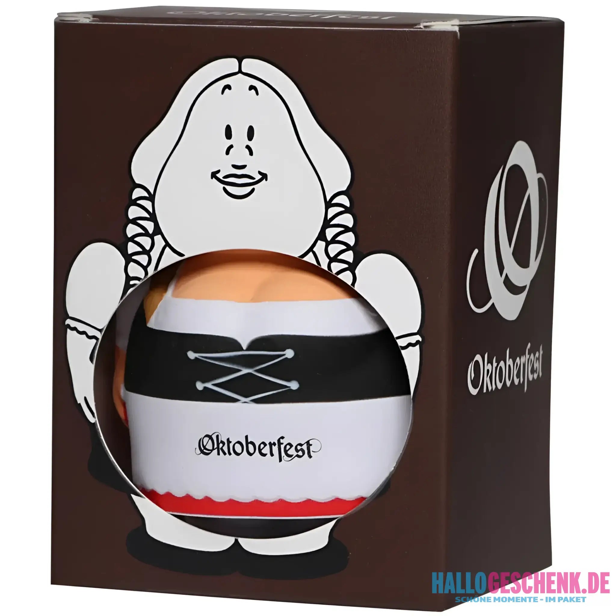 Oktoberfest™ Berta® „Bayerin’ • Anti-Stress-Figur • Quetschfigur - Quetschfigur