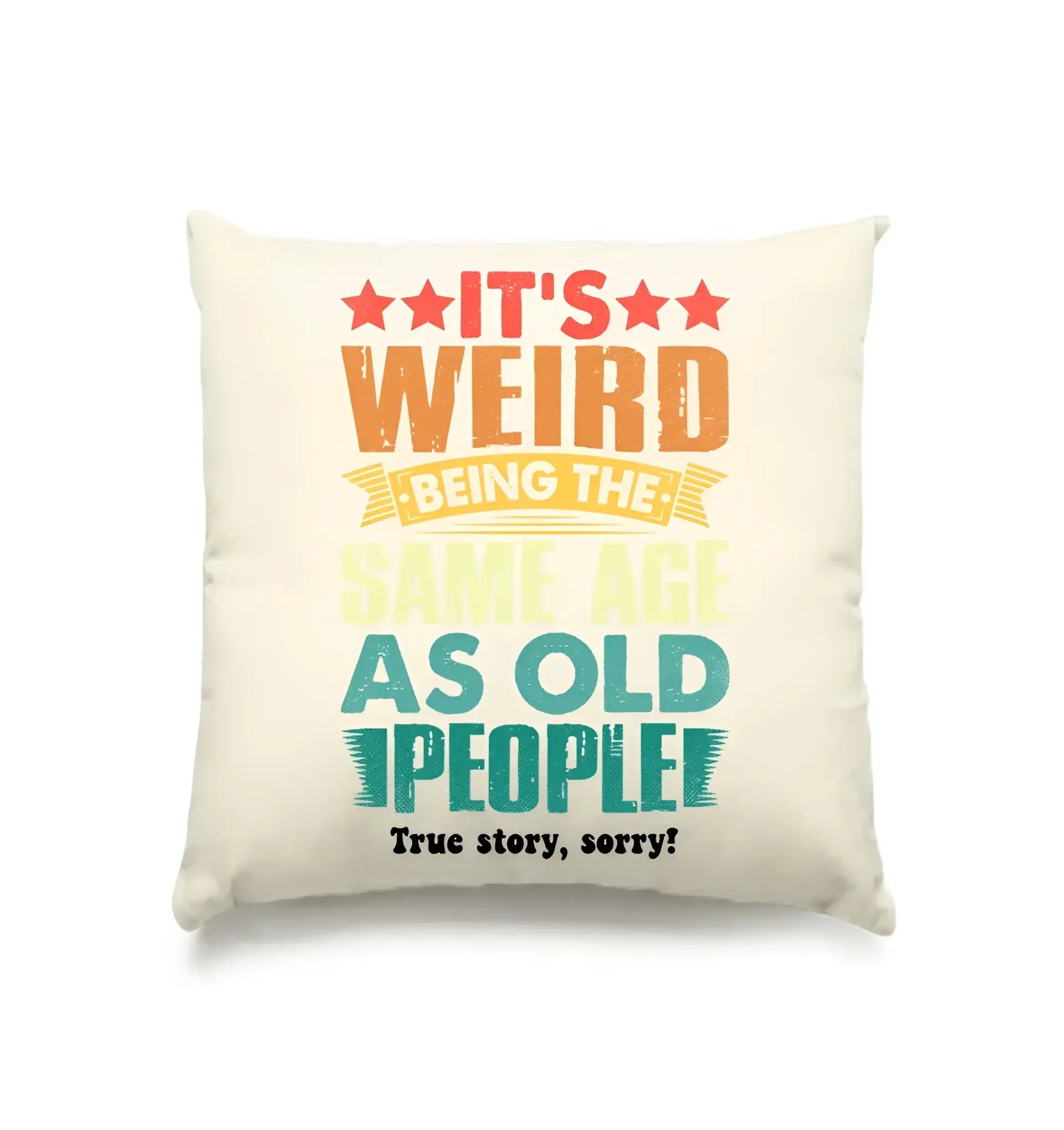 Old people • Kissen 40x40 cm • Exklusivdesign • personalisiert
